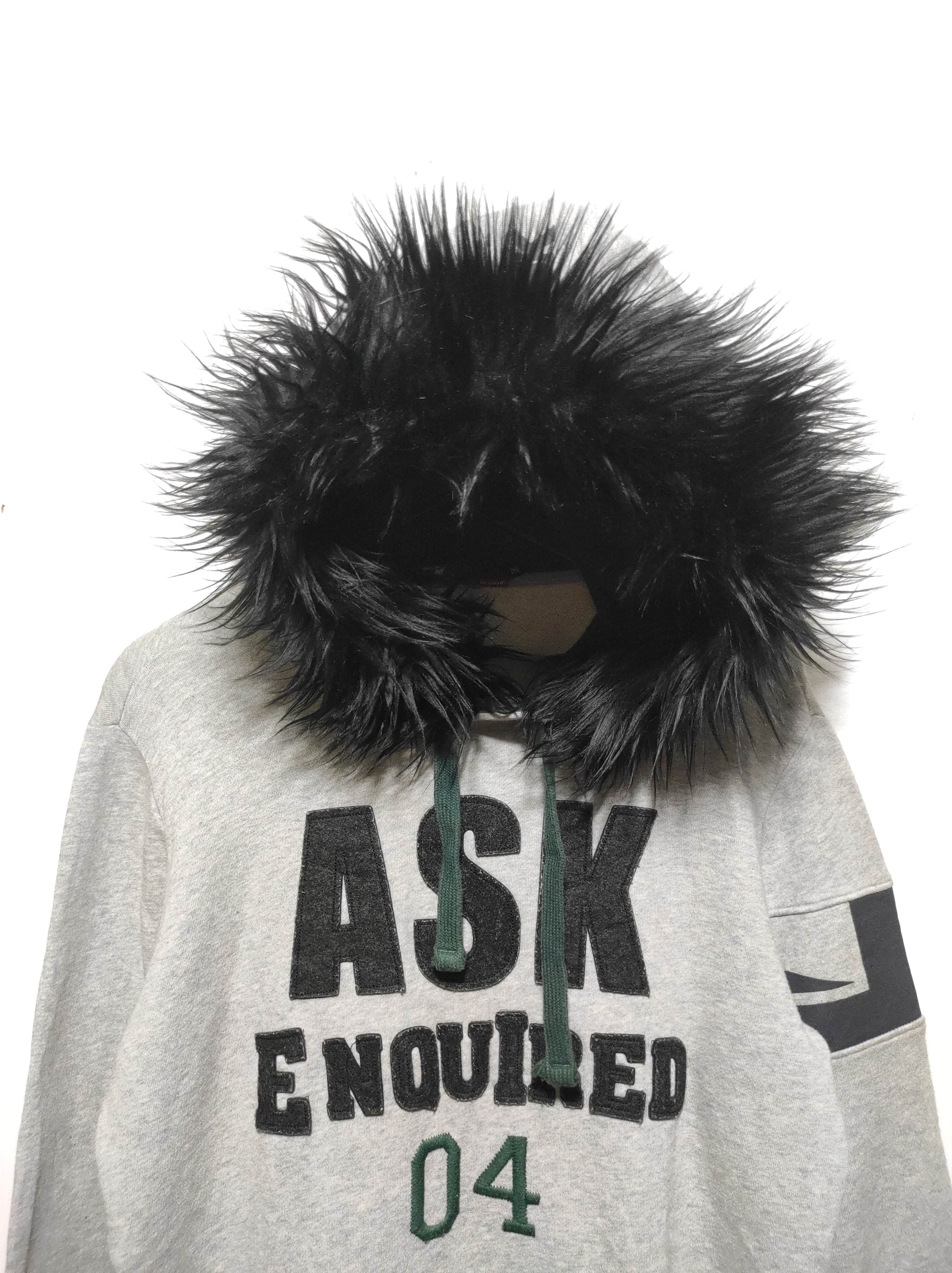 Japanese Brand ASK Enquired 04 Fur Hoodie LGB style Size US M / EU 48-50 / 2 - 3 Thumbnail