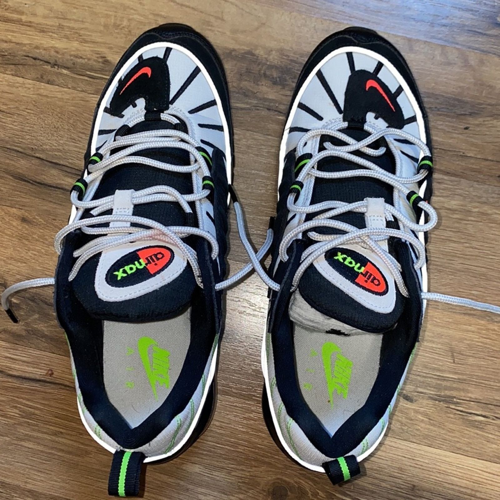Nike 2019 Nike air max 98 highlighter Size US 9.5 / EU 42-43 - 11 Thumbnail