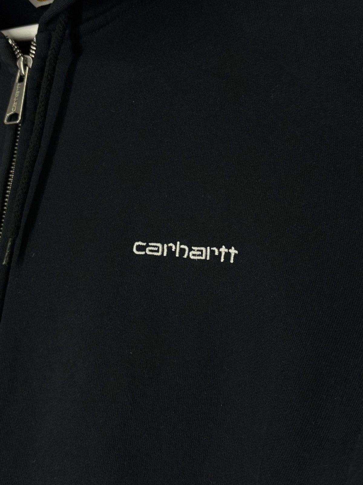 Carhartt Carhartt Zip Hoodie Black Streetwear Size US M / EU 48-50 / 2 - 4 Thumbnail