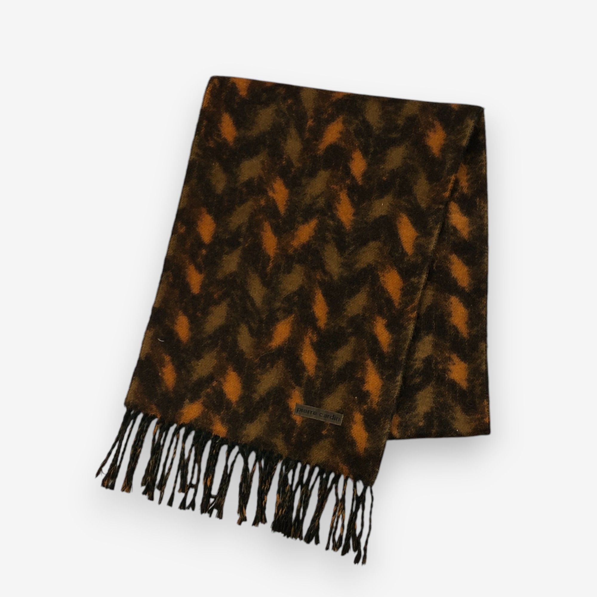Pierre Cardin Vintage Pierre Cardin Scarf Muffler Wool Winter Scarves Size ONE SIZE - 2 Thumbnail