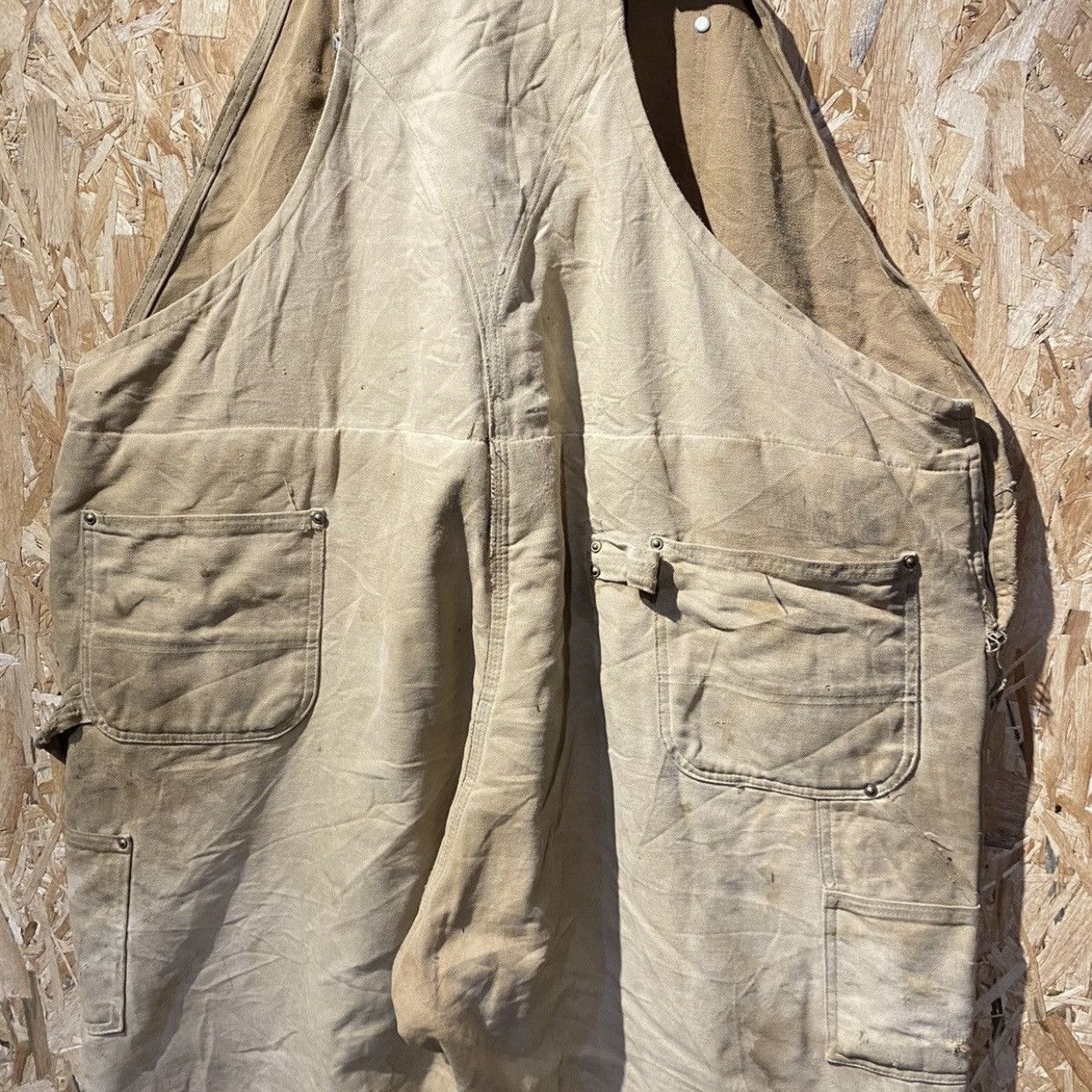Carhartt Vintage Thrash Distressed Carhart Overalls size 50x30 Size US 44 / EU 60 - 19 Thumbnail