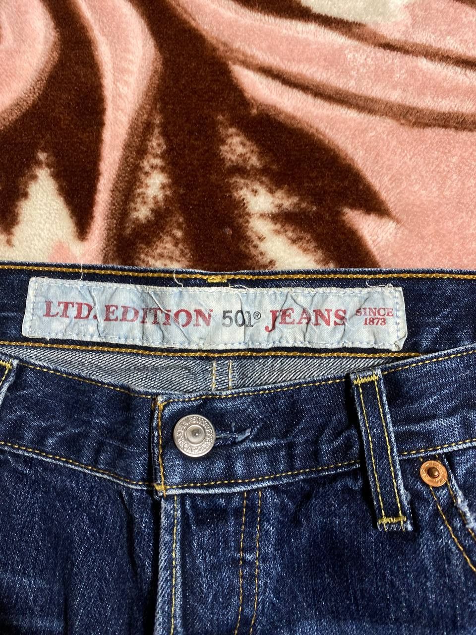 Levi's × Vintage Crazy vintage 90’s Levi’s 501 white essential jeans skater Size US 38 / EU 54 - 2 Thumbnail