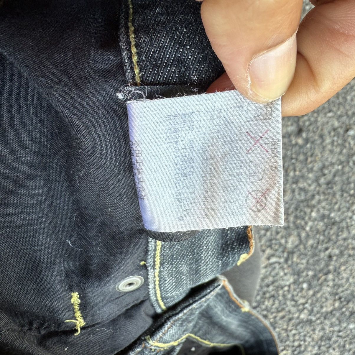 Japanese Brand × Jean × Vintage VINTAGE GUMU INTERNATIONAL BLACK JEAN DENIM PANTS Size US 32 / EU 48 - 18 Thumbnail