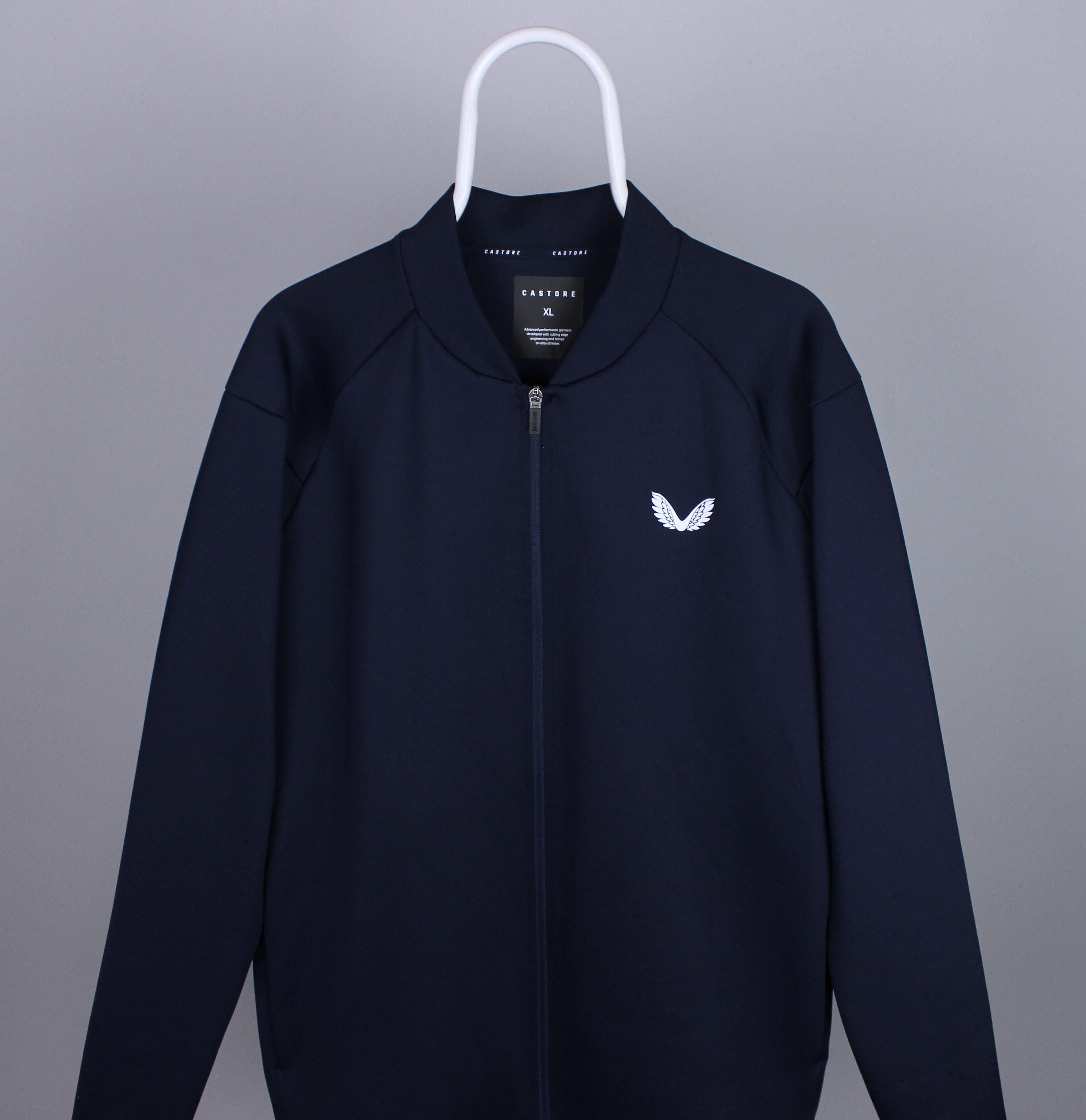 Castore Castore track navy blue golf fleece jacket XL Size US XL / EU 56 / 4 - 2 Thumbnail