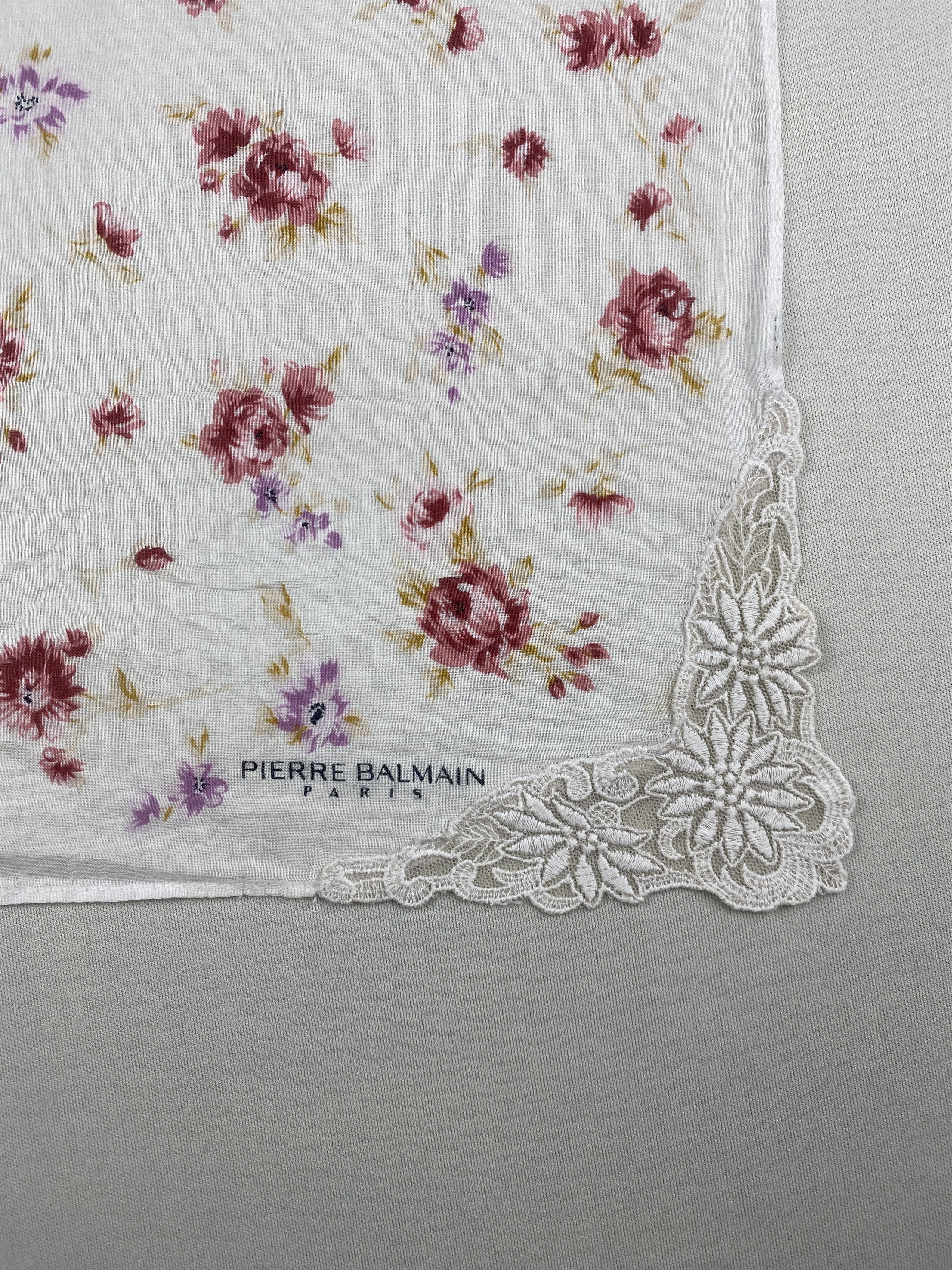 Pierre Balmain Vtg Pierre Balmain Handkerchief Pocket Square Bandana HM0027 Size ONE SIZE - 5 Thumbnail