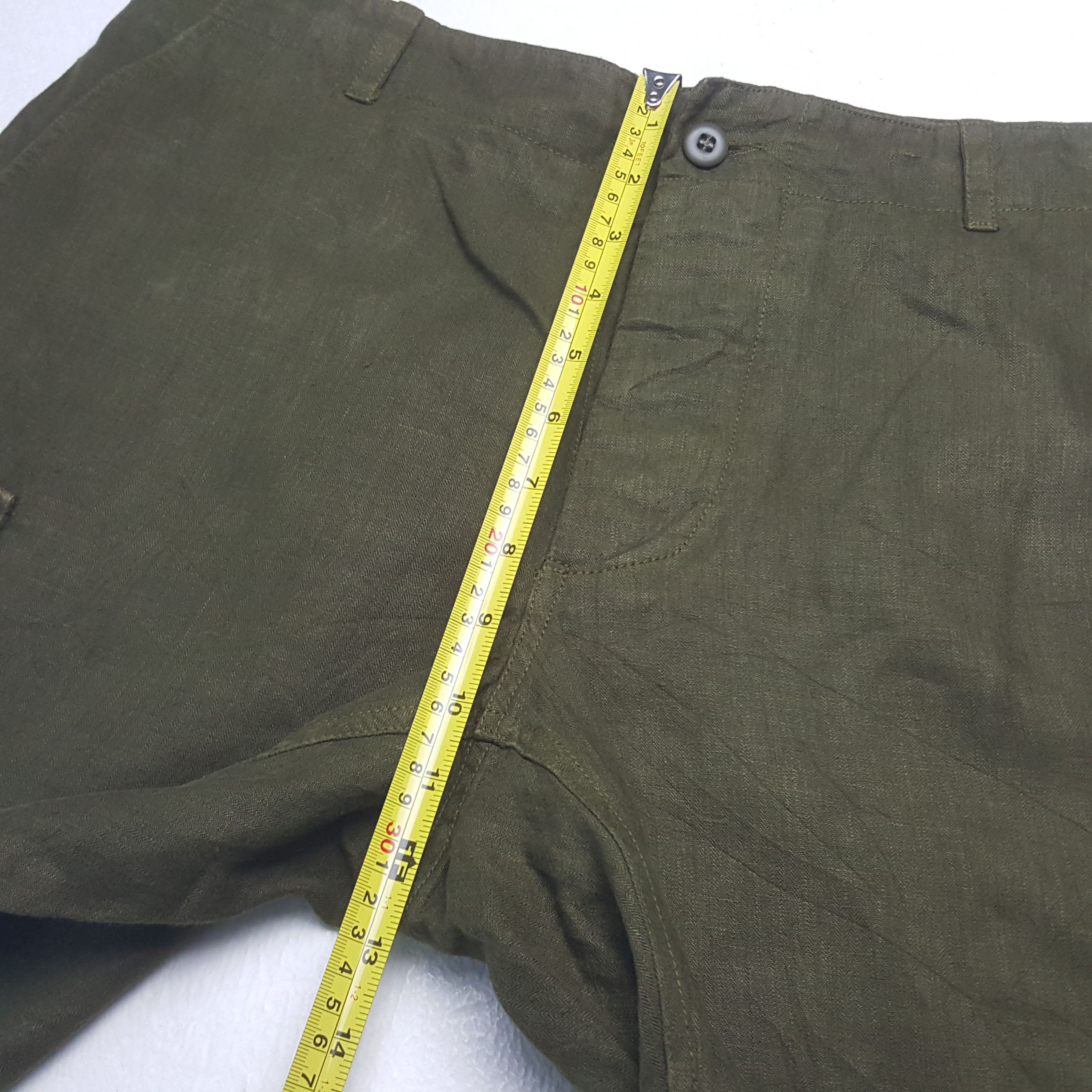Vintage Vintage Vetenment de Travail Honnete Short Cargo Pants RR10 Size US 34 / EU 50 - 8 Thumbnail