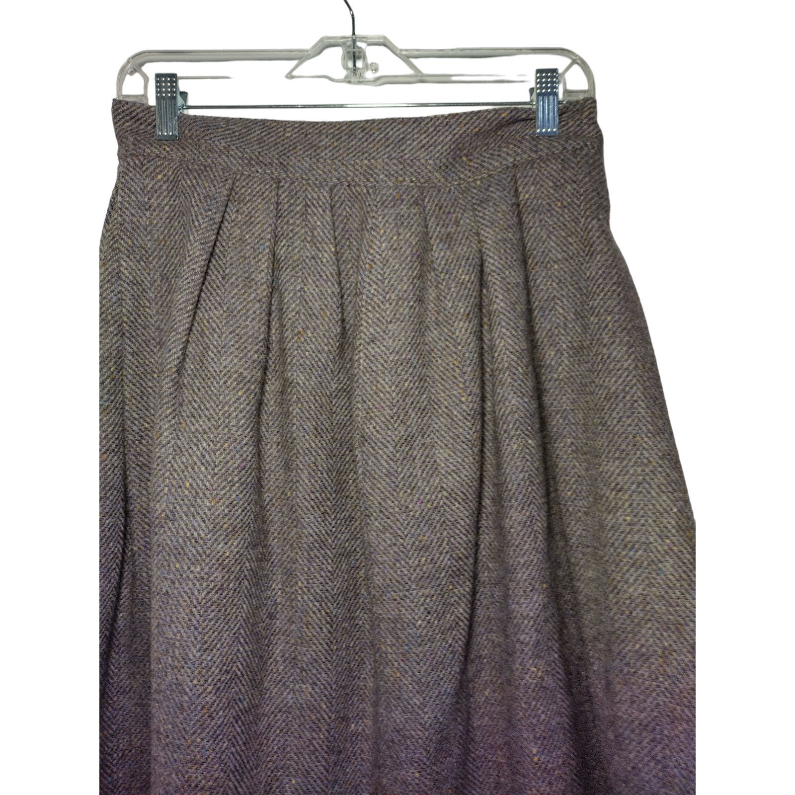 Jones New York Jones New York Womens A-Line Skirt Pleated Pure Wool Sz 14 Size 36" / US 14 / IT 50 - 2 Thumbnail