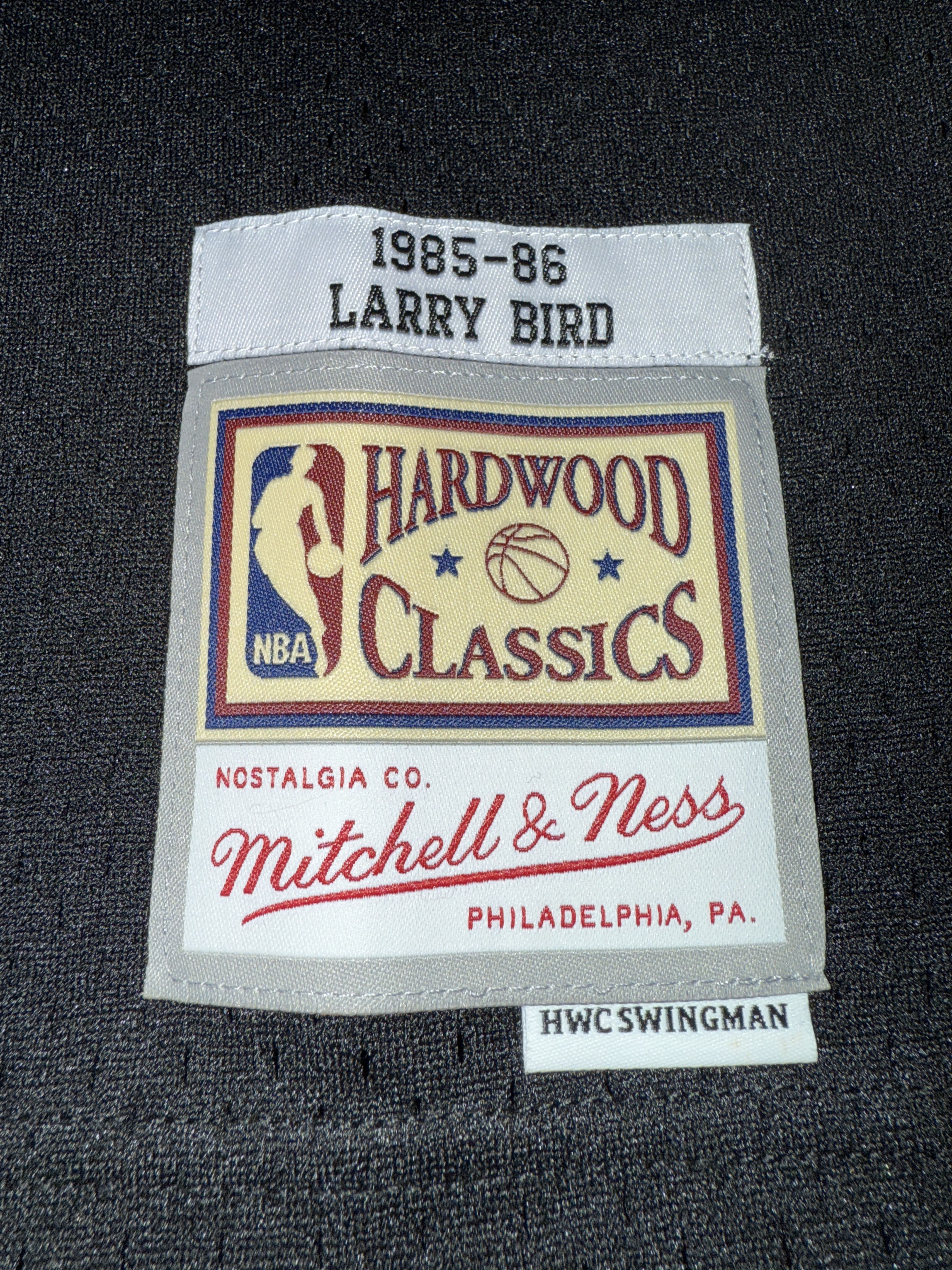 Mitchell & Ness × NBA "Legend Larry" Gold Larry Bird Jersey *NWT* Size US L / EU 52-54 / 3 - 4 Thumbnail