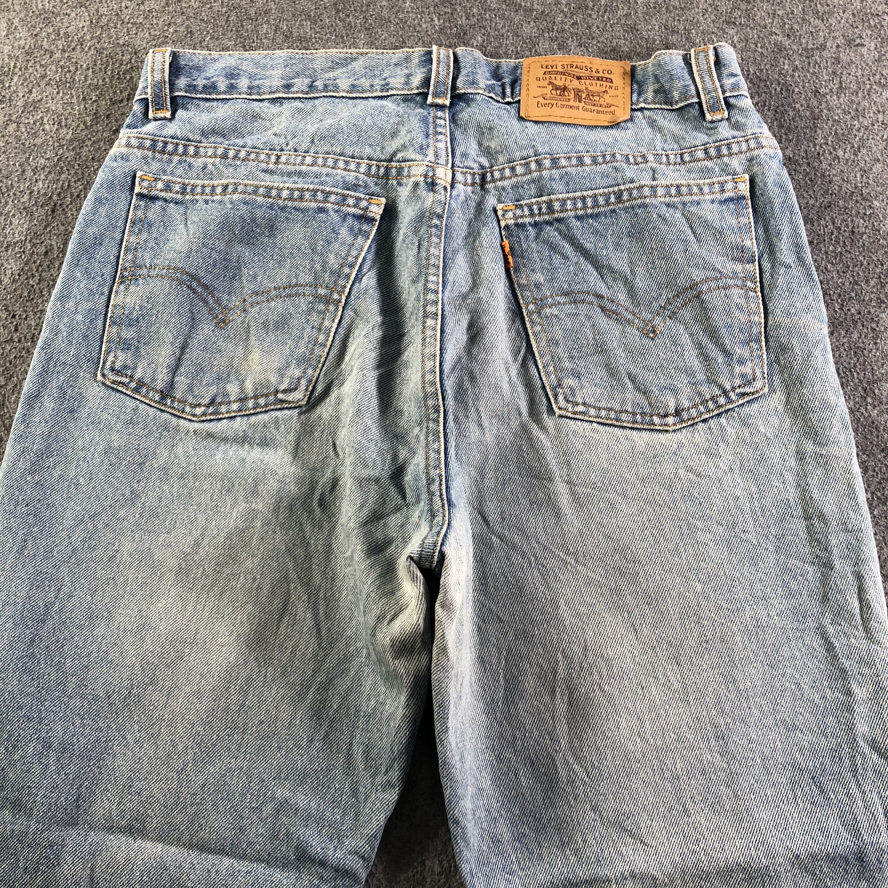 Levi's Vintage 80s Blue Wash Levis Jeans-J4318 Size US 33 - 4 Thumbnail