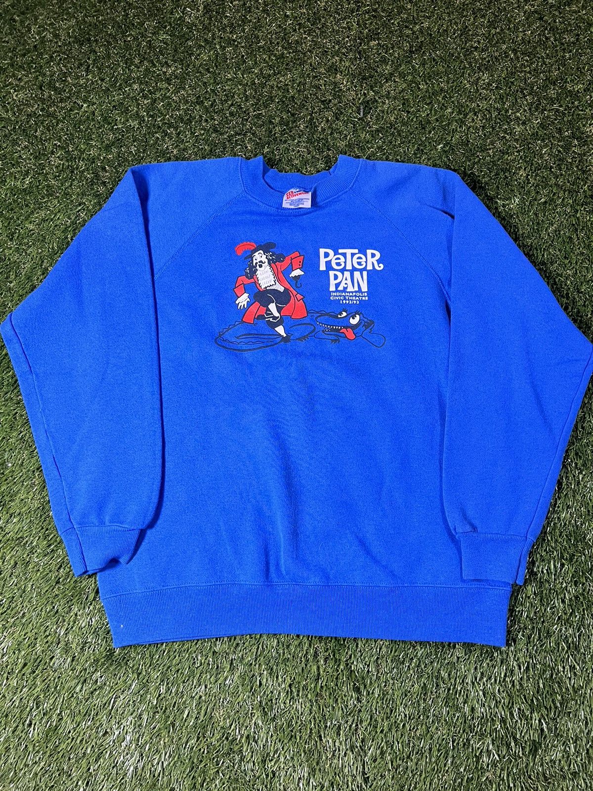 Disney Vintage 90’s Peter Pan Captain Hook Cartoon Musical Crewneck Size US L / EU 52-54 / 3 - 1 Thumbnail