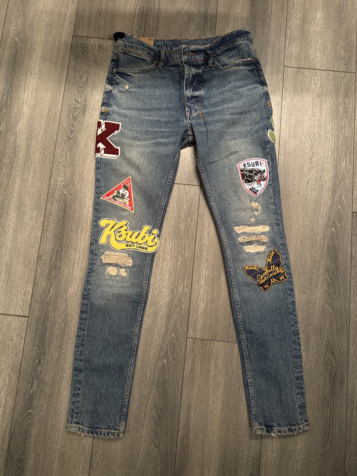 Ksubi Van Winkle Rodeo Patched Size US 32 / EU 48 - 1 Thumbnail