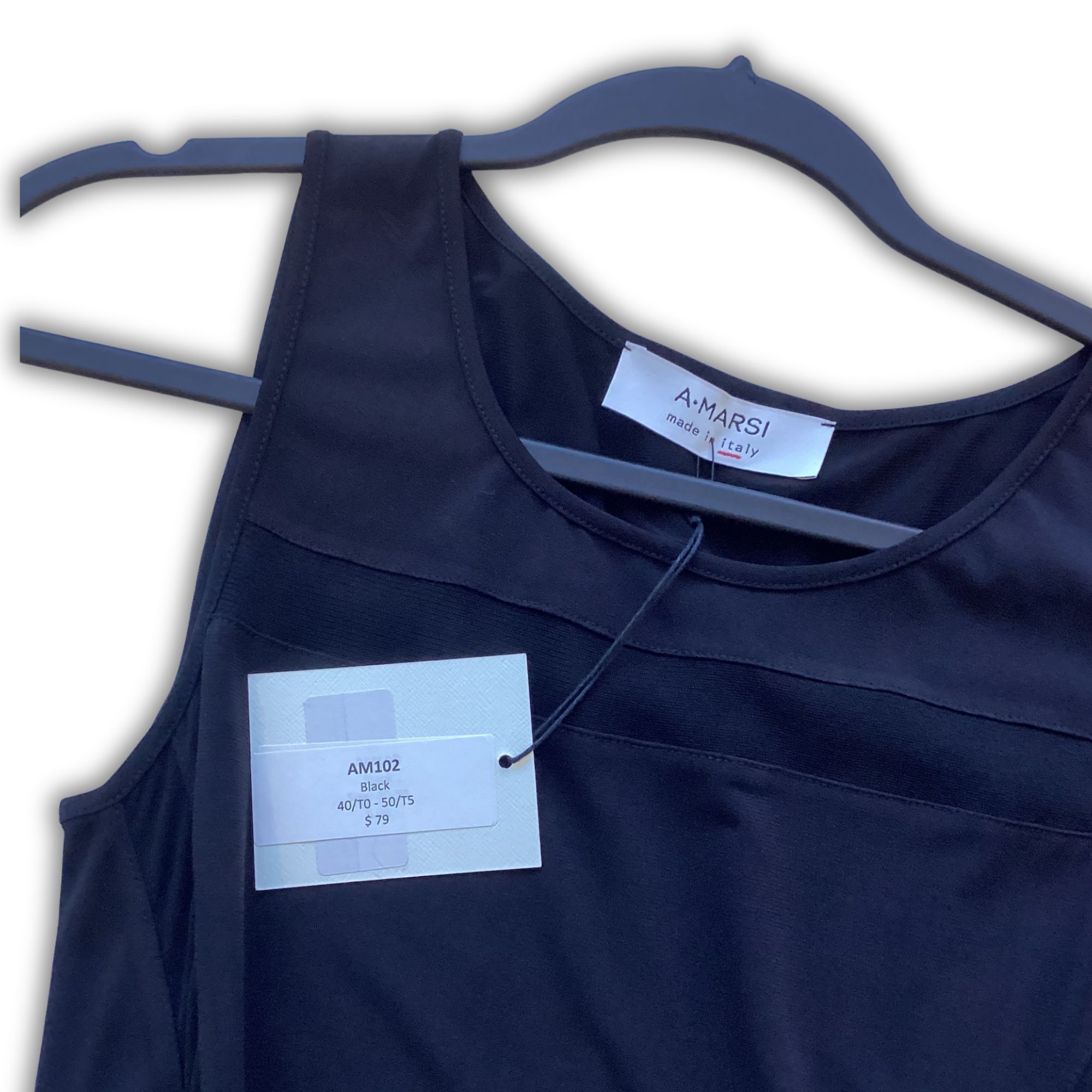 Other A.Marsi Black Asymmetrical Dress Size S Made In Italy Sleeve Size S / US 4 / IT 40 - 6 Thumbnail