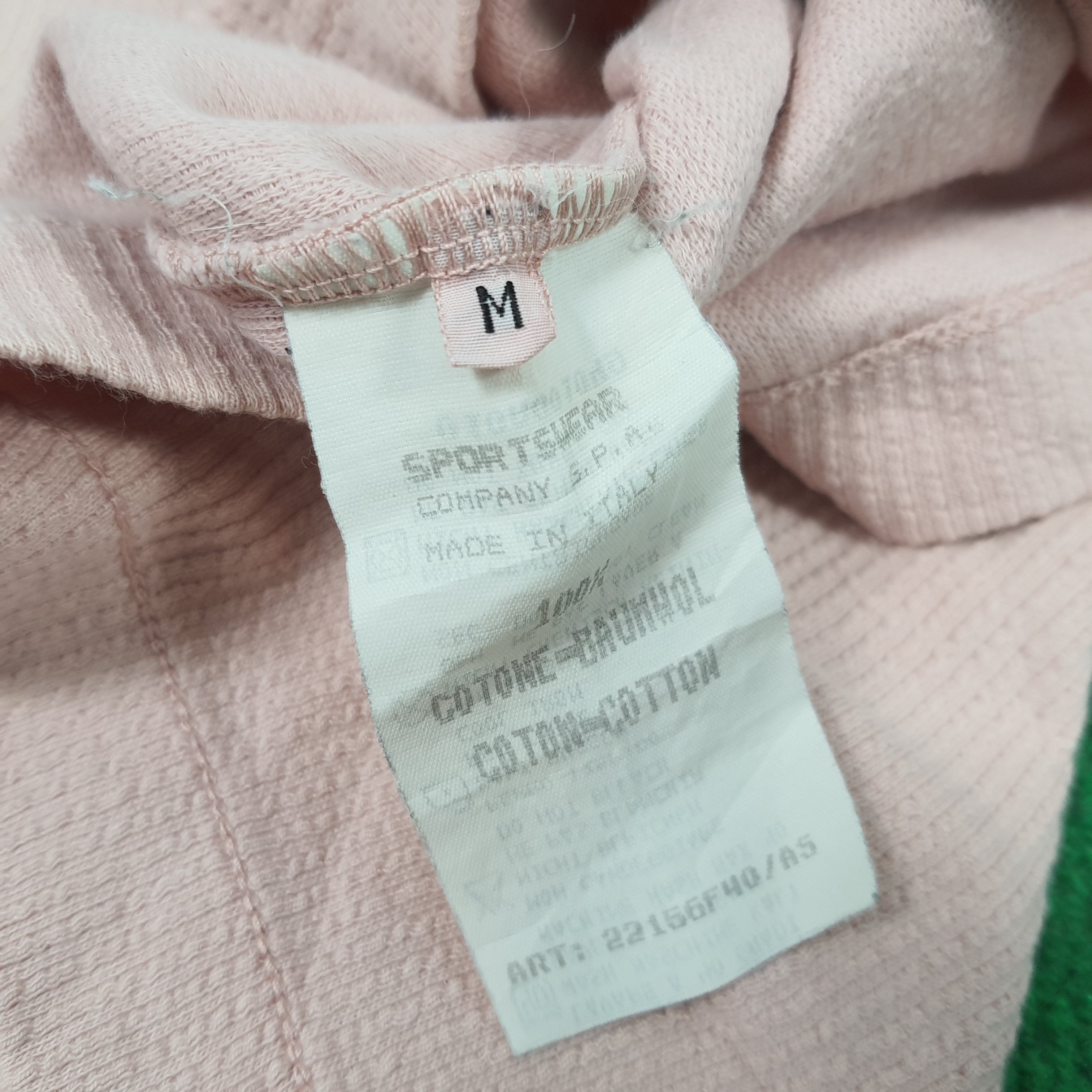 Stone Island × Vintage Vintage Stone Island Corduroy Turtle Neck T-shirt Size US L / EU 52-54 / 3 - 4 Thumbnail