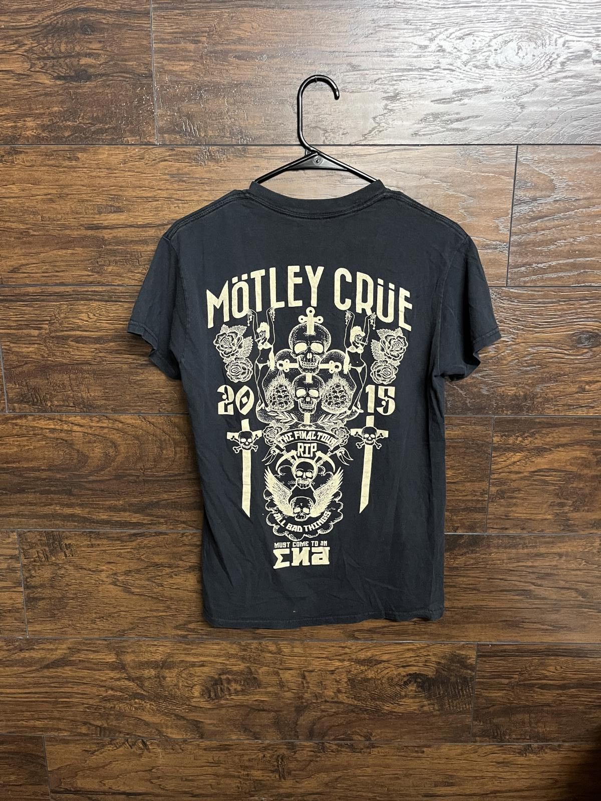 Designer Motley Crue T-shirt - 2015 The Final Tour 2 Sided - S Size US S / EU 44-46 / 1 - 2 Thumbnail