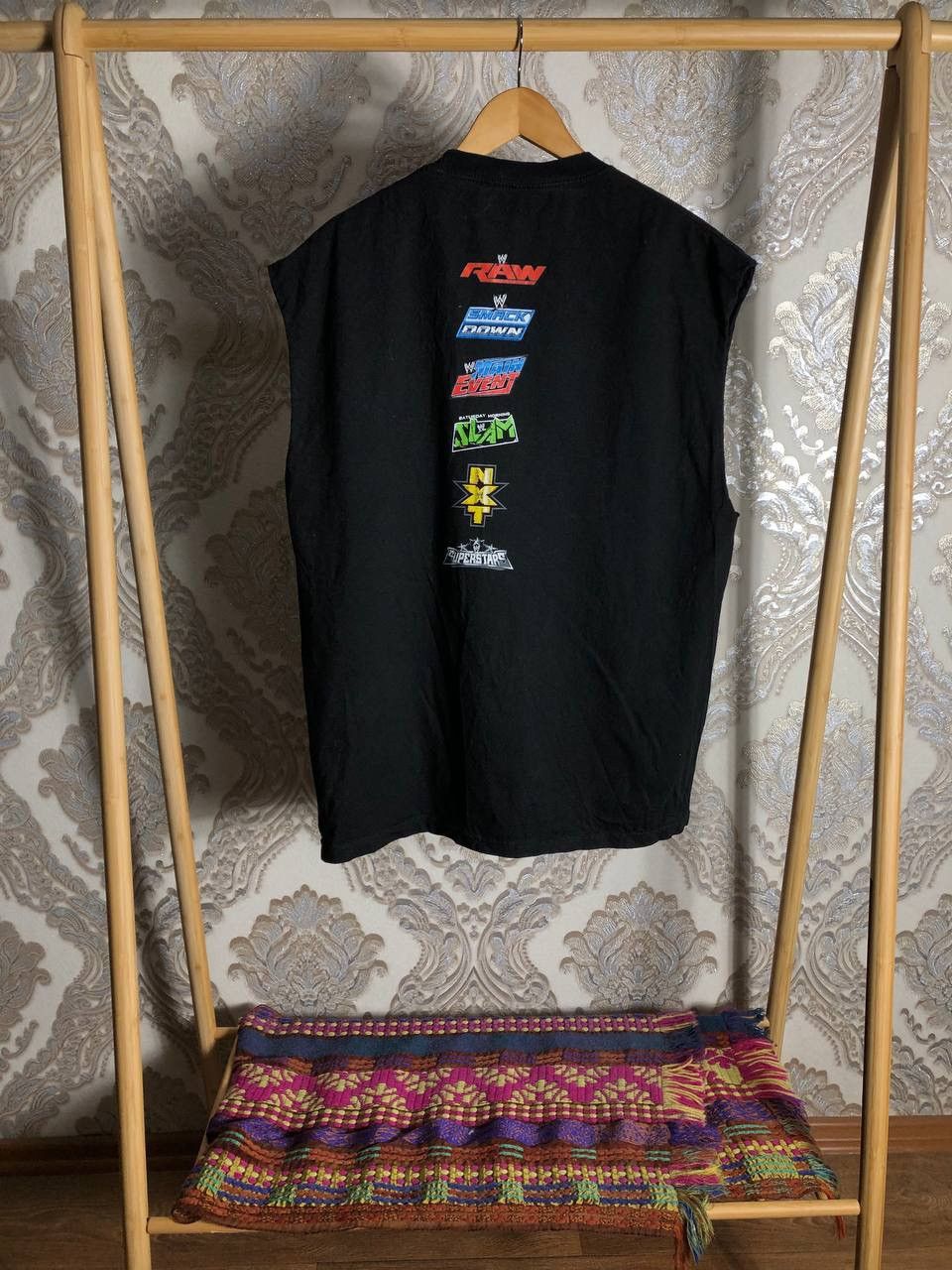 WWE VINTAGE WWE WRESTLING WWF RETRO T-SHIRT DOUBLE PRINTED 90s Size US L / EU 52-54 / 3 - 6 Thumbnail