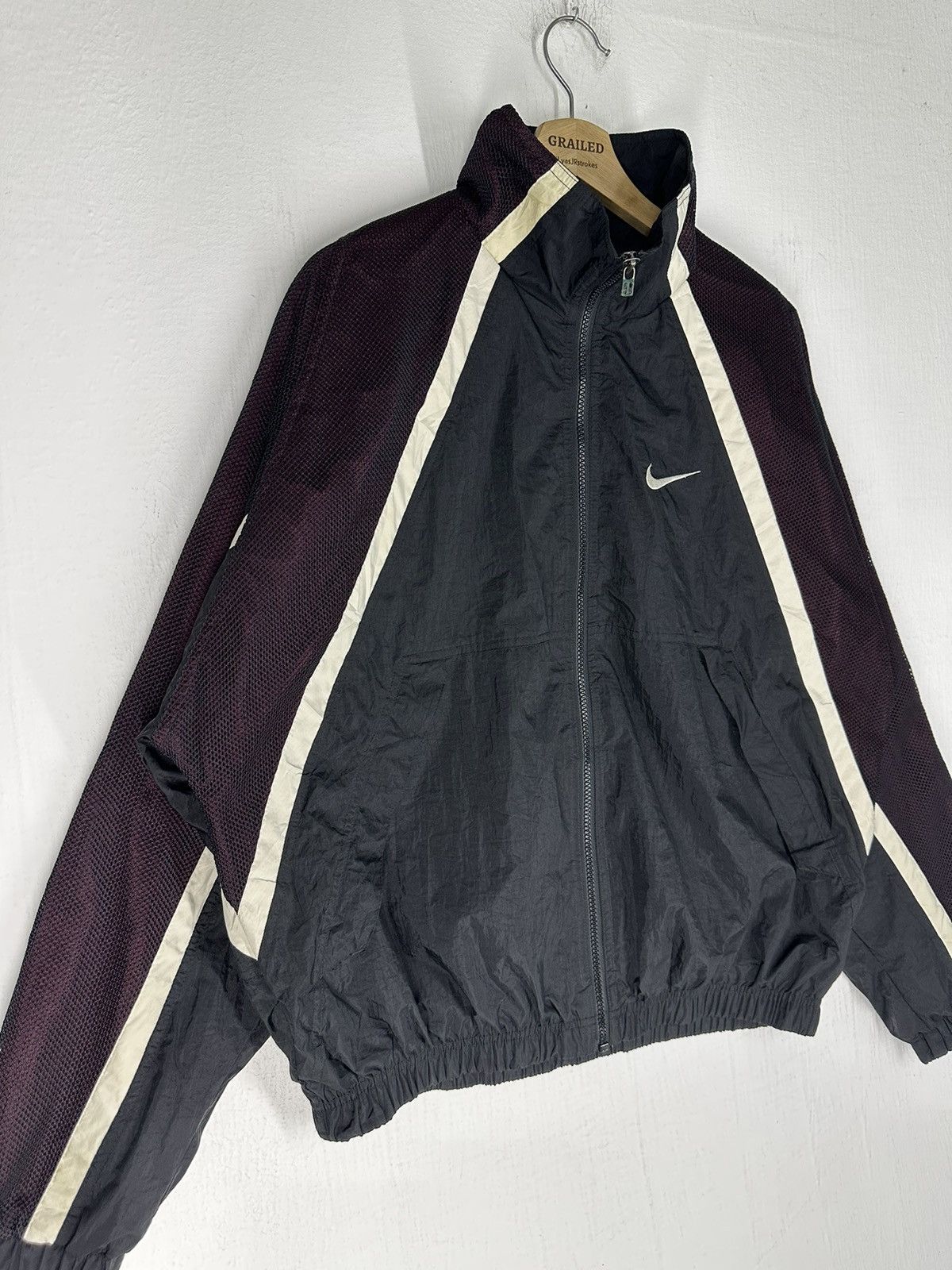 Nike × Vintage Vintage Nike Windbreaker Jacket Size US L / EU 52-54 / 3 - 2 Thumbnail