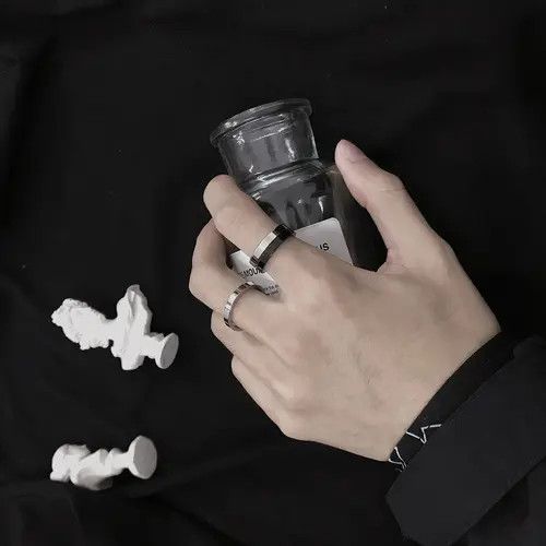 Other Matchless Jewelry Rings Open Size Chrome Ring (Size 7-13) Size ONE SIZE - 3 Thumbnail
