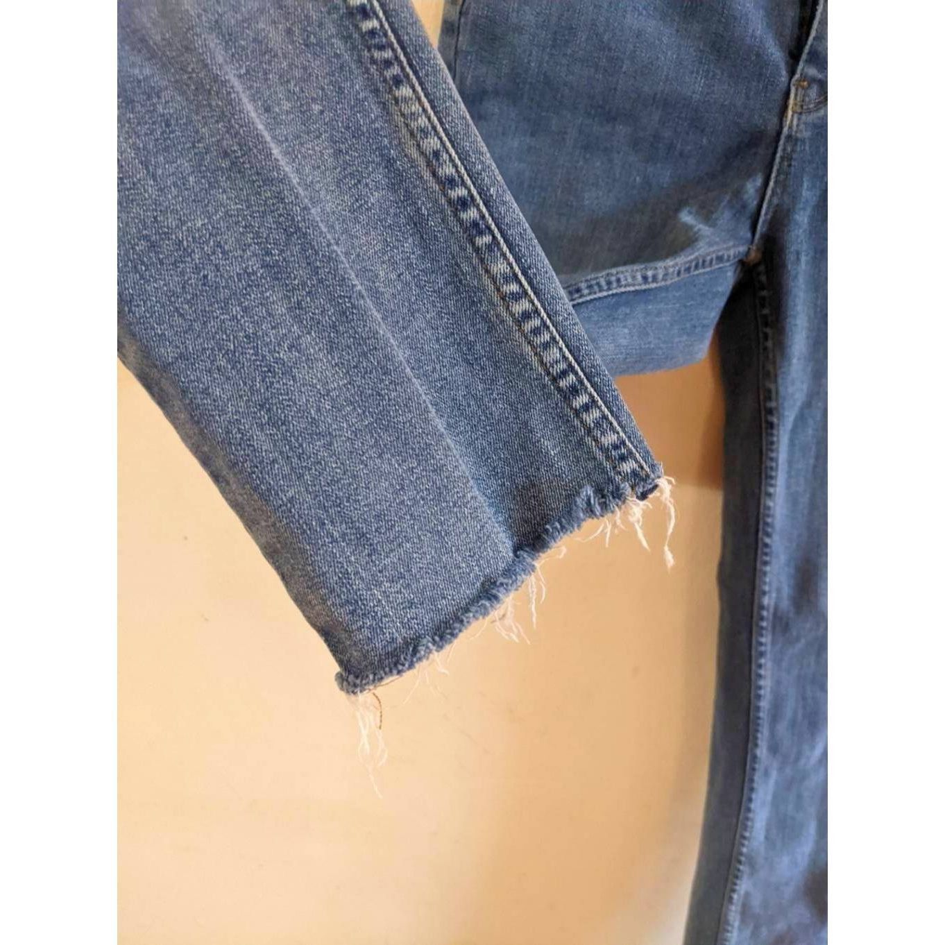 Free People Free People Blue Skinny Jeans Women’s 27 Long Mid Rise Stret Size 27" / US 4 / IT 40 - 9 Thumbnail