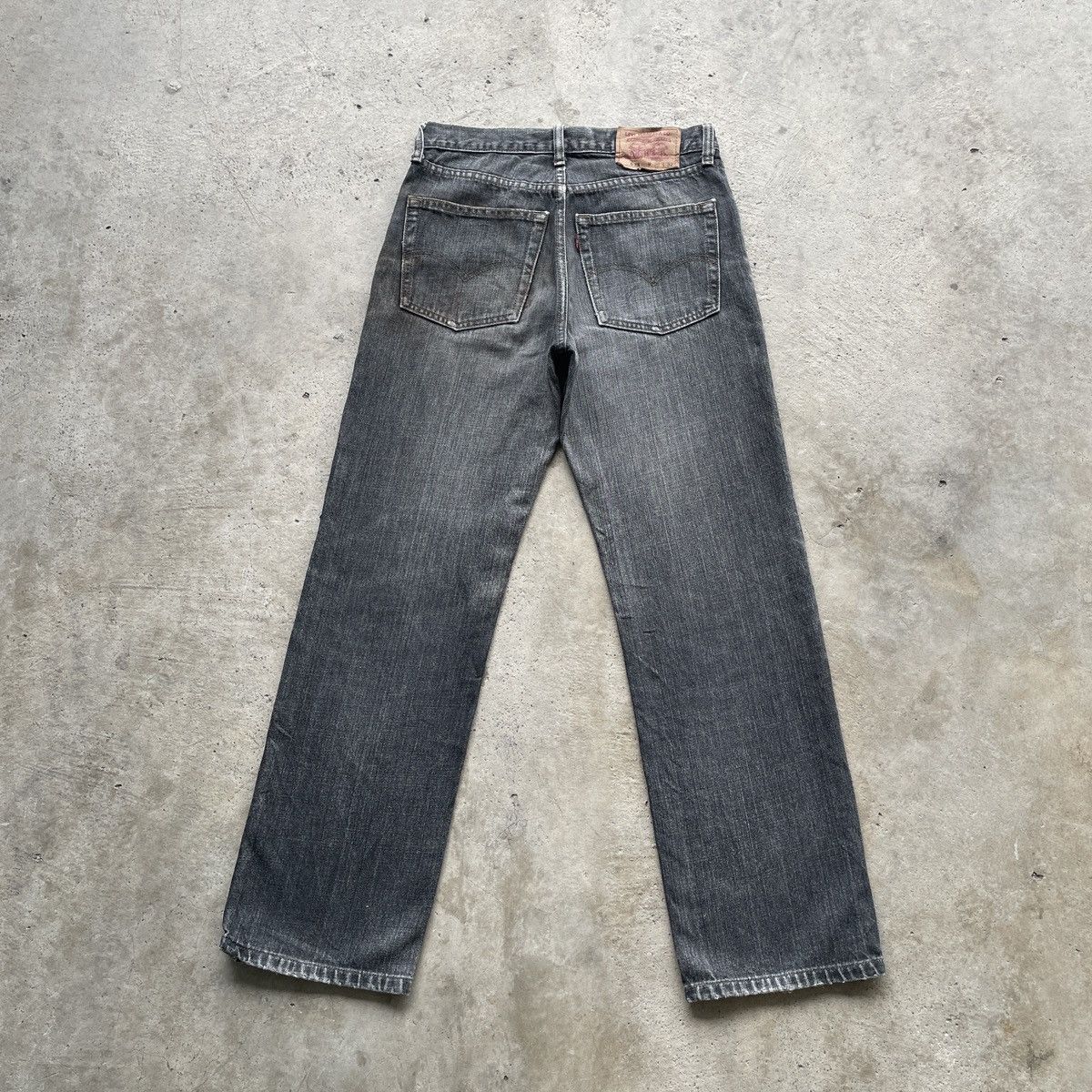 Levi's Vintage Clothing W29 Vintage Levi’s 533 Black Faded Jeans Denim Pants Size US 29 - 12 Thumbnail