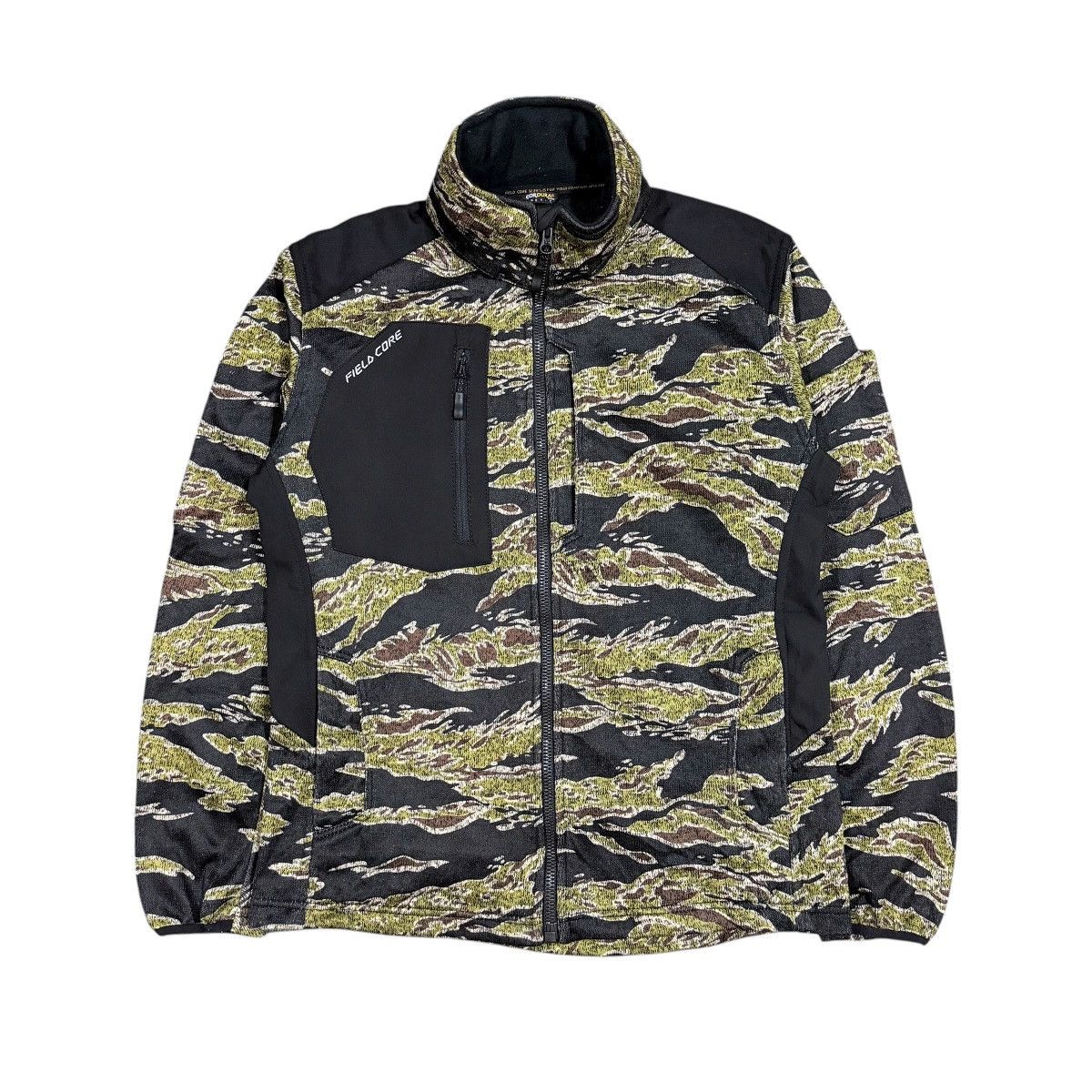 If Six Was Nine Field Core Tiger Stripes Cordura Sweater Zipper Jacket Size US L / EU 52-54 / 3 - 1 Thumbnail