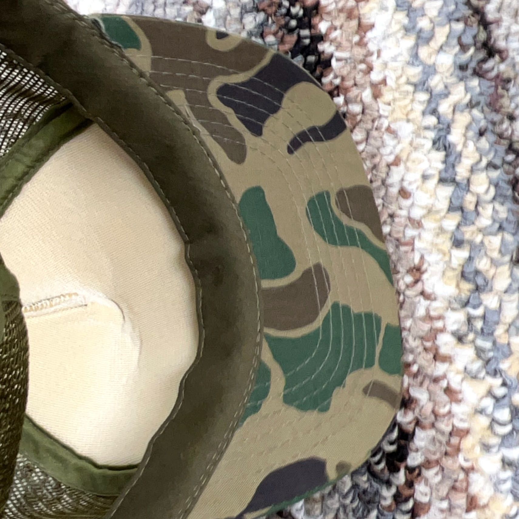 Vintage VINTAGE YooungAn Camo Trucker Hat Cap Snap Back 90s Y2K High Dome Hunting Deer Buck 90s Men Adjustable Green Hat Size ONE SIZE - 5 Thumbnail