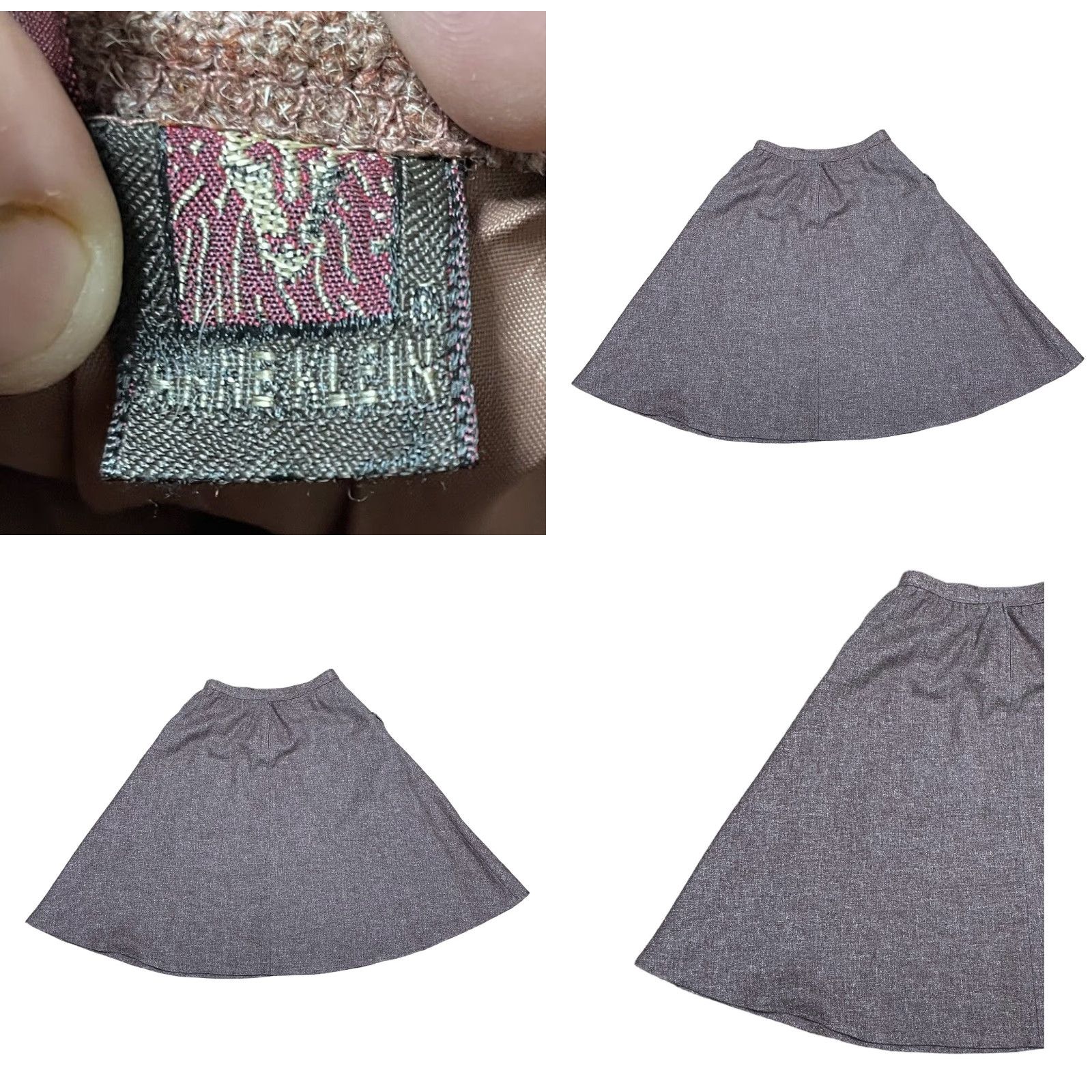 Anne Klein VTG Anne Klein Red Skirt Long Sz 10 60’s 70’s Full Skirt Women’s Cotton Blend New Wave Casual Size 36" / US 14 / IT 50 - 8 Thumbnail