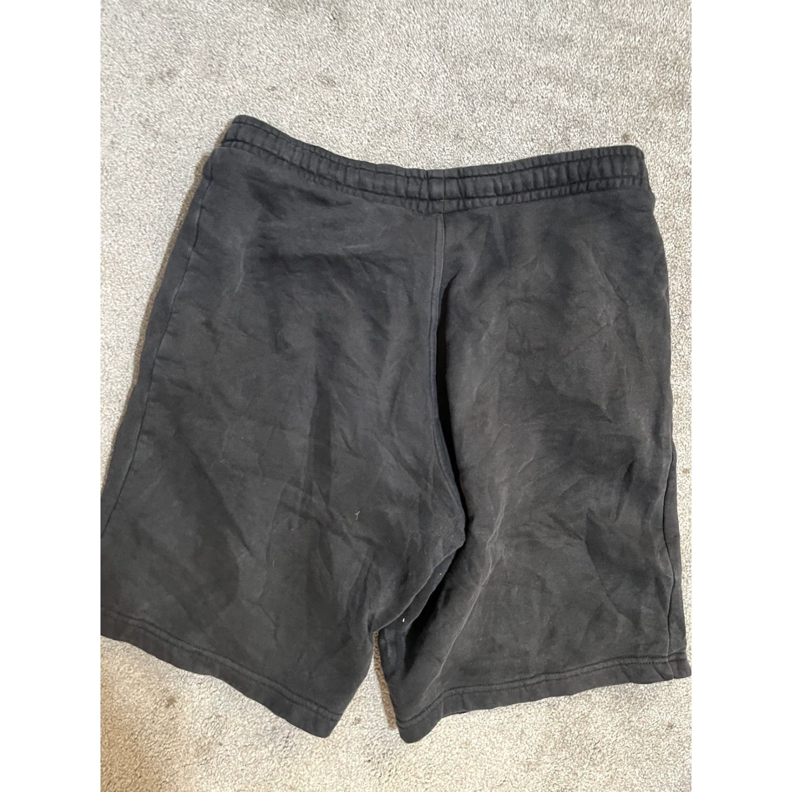Adidas Adidas Shorts Men’s Large Black Fleece Primegreen Sweat Athletic Gym Distressed Size US 31 - 2 Thumbnail