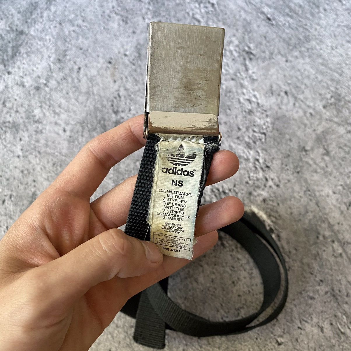 Adidas Vintage metal belt adidas Size ONE SIZE - 4 Thumbnail