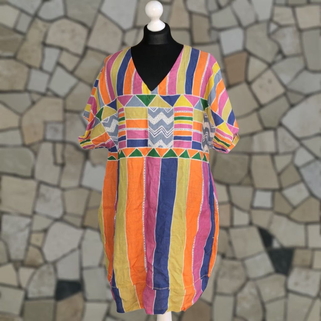 Vintage Gudrun Sjoden womens tunic blouse shirt Size L Size L / US 10 / IT 46 - 1 Thumbnail