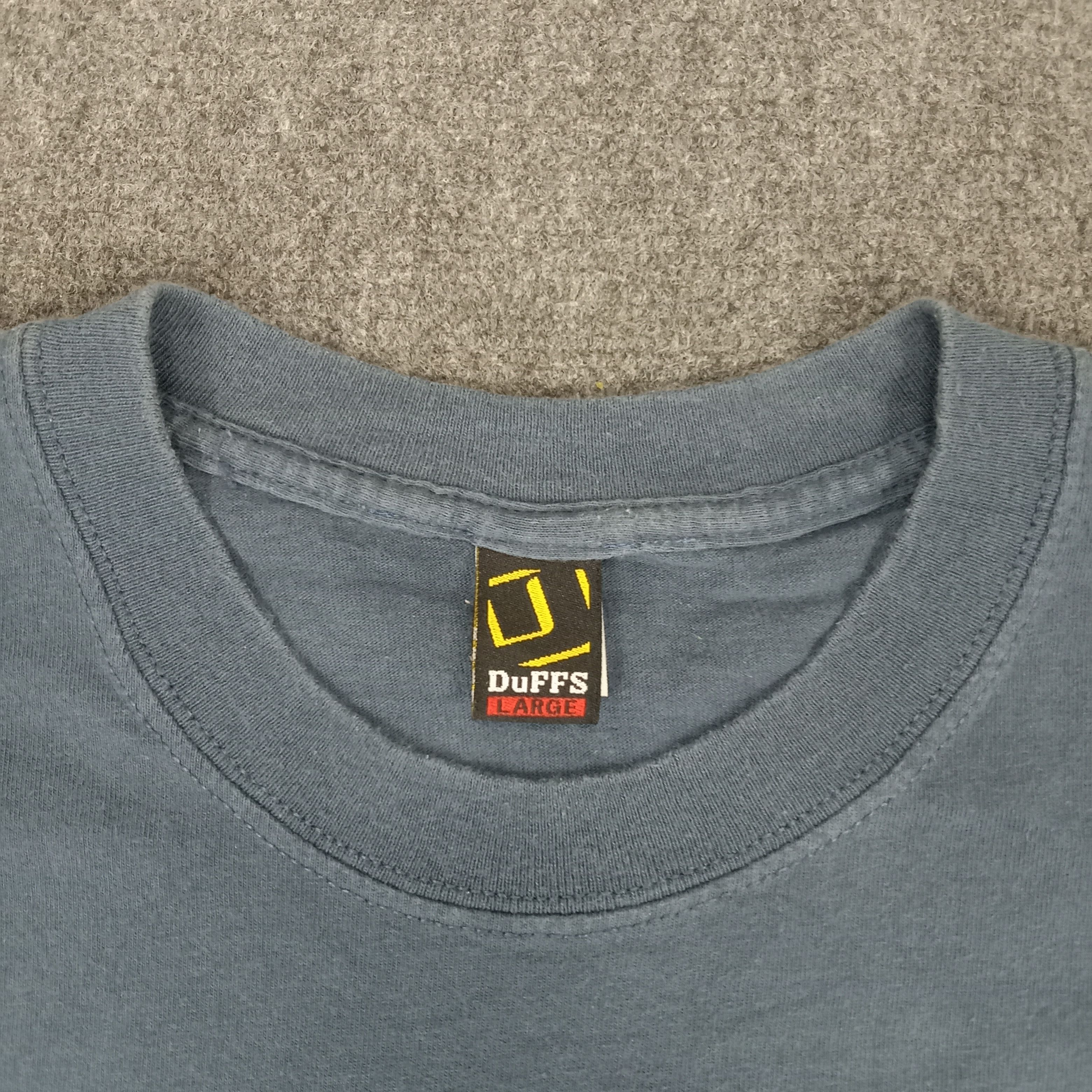 Vintage Duffs Precision Engineered Footwear Tshirt Size US L / EU 52-54 / 3 - 3 Thumbnail