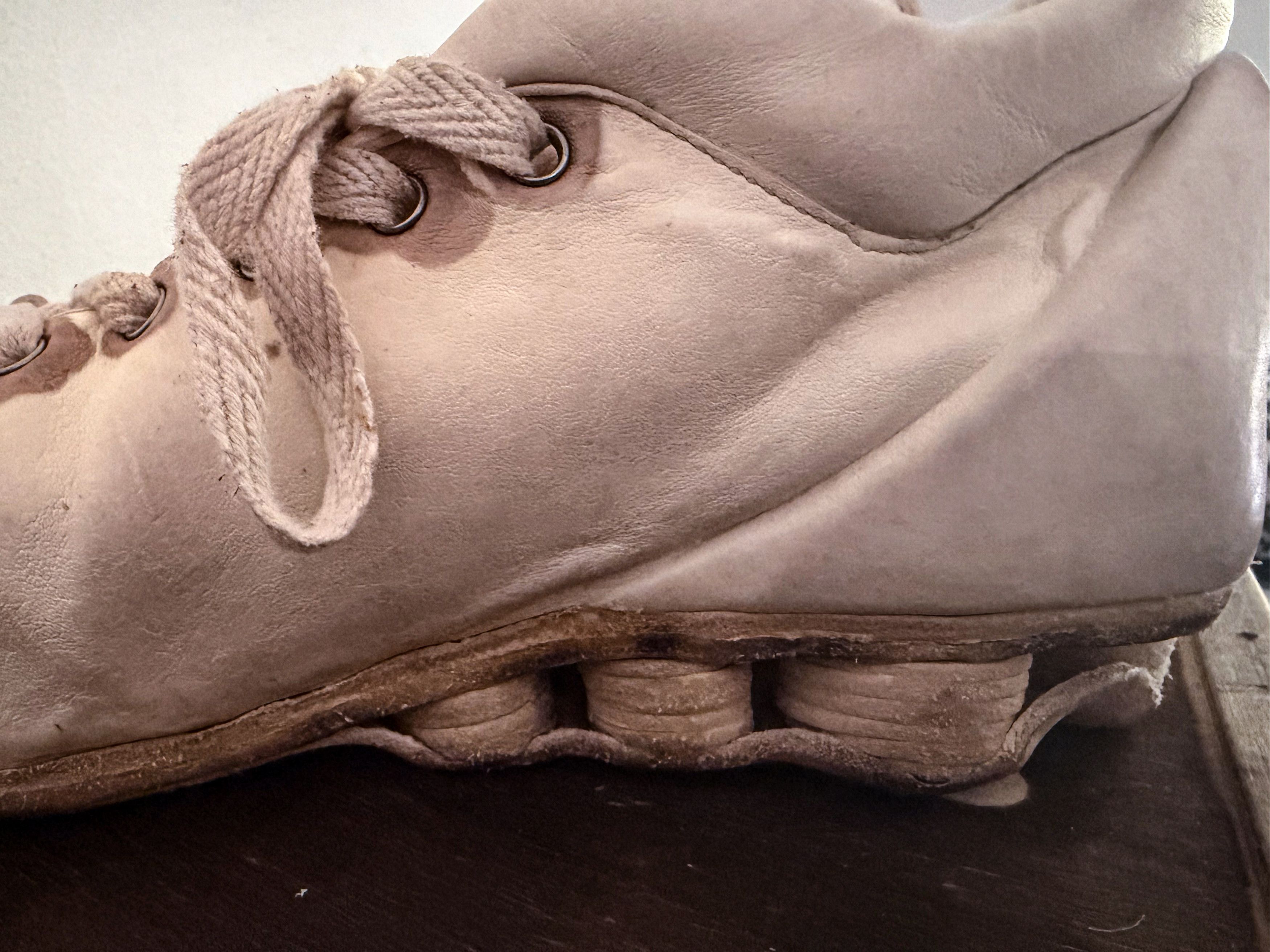 Nihomano Sculpted Handmade Natural Leather Sneakers Size US 9 / EU 42 - 13 Thumbnail
