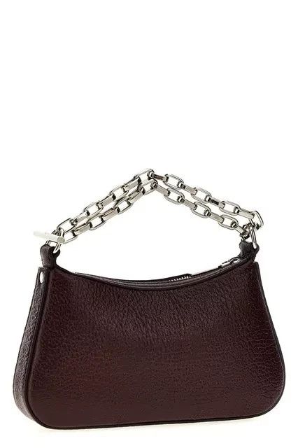 Alexander McQueen ALEXANDER MCQUEEN New Red Leather T-Bar Mini Pouch Size ONE SIZE - 2 Thumbnail