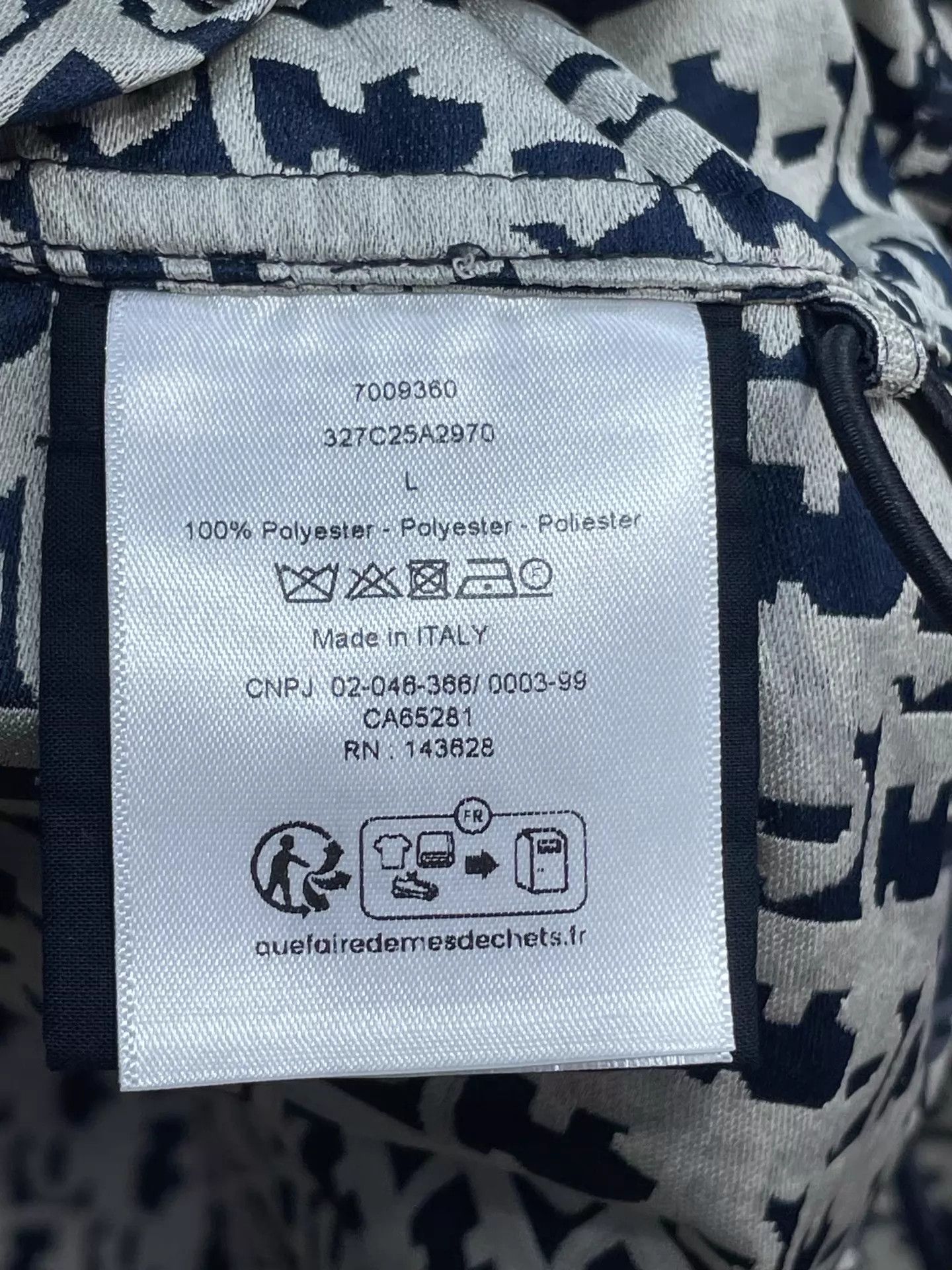 Dior Dior New Oblique Hooded Shell Jacket Size L / US 10 / IT 46 - 9 Thumbnail