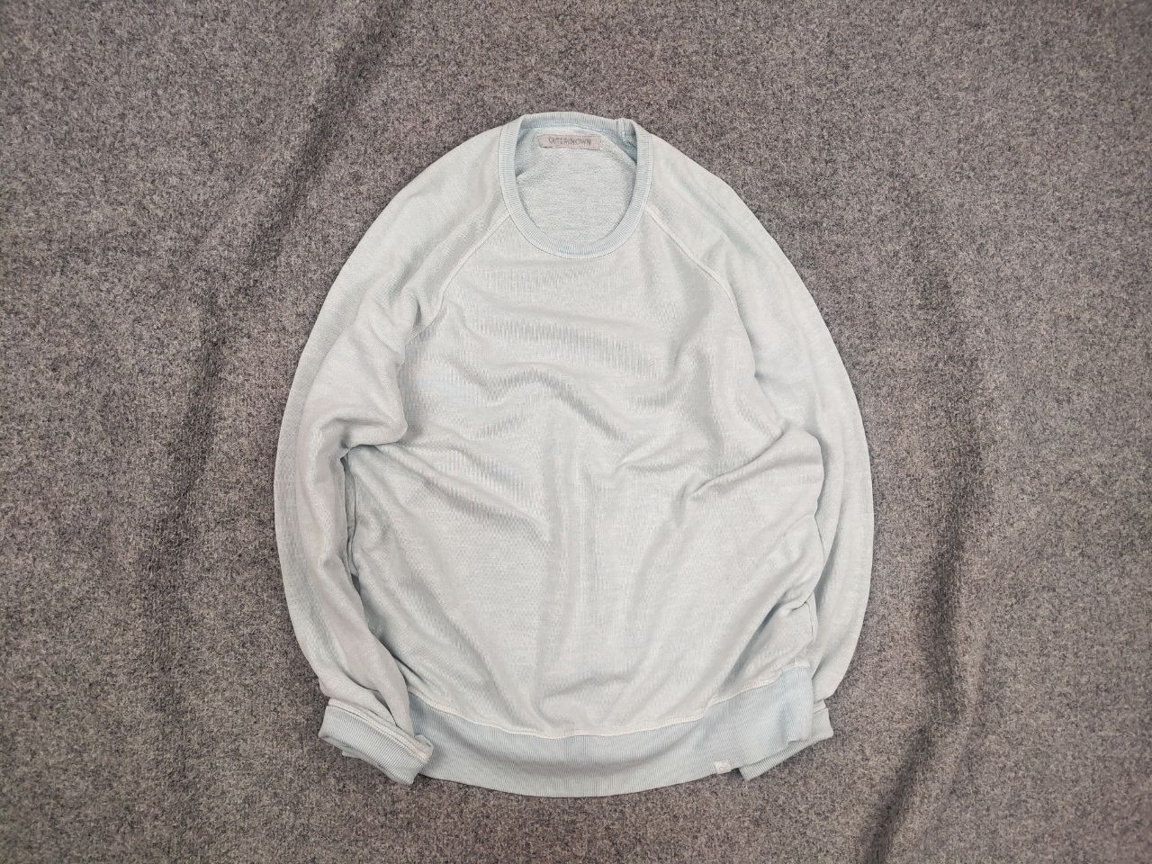 Outerknown Outerknown Sur Sweatshirt Crew Hemp Organic Cotton Blue Size US M / EU 48-50 / 2 - 1 Thumbnail