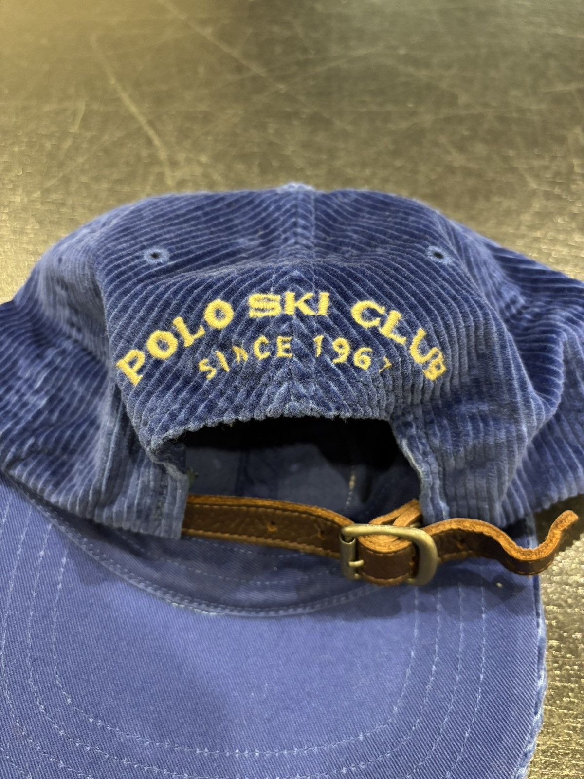 Polo Ralph Lauren Polo Ralph Lauren Ski Club Corduroy Hat Size ONE SIZE - 2 Thumbnail