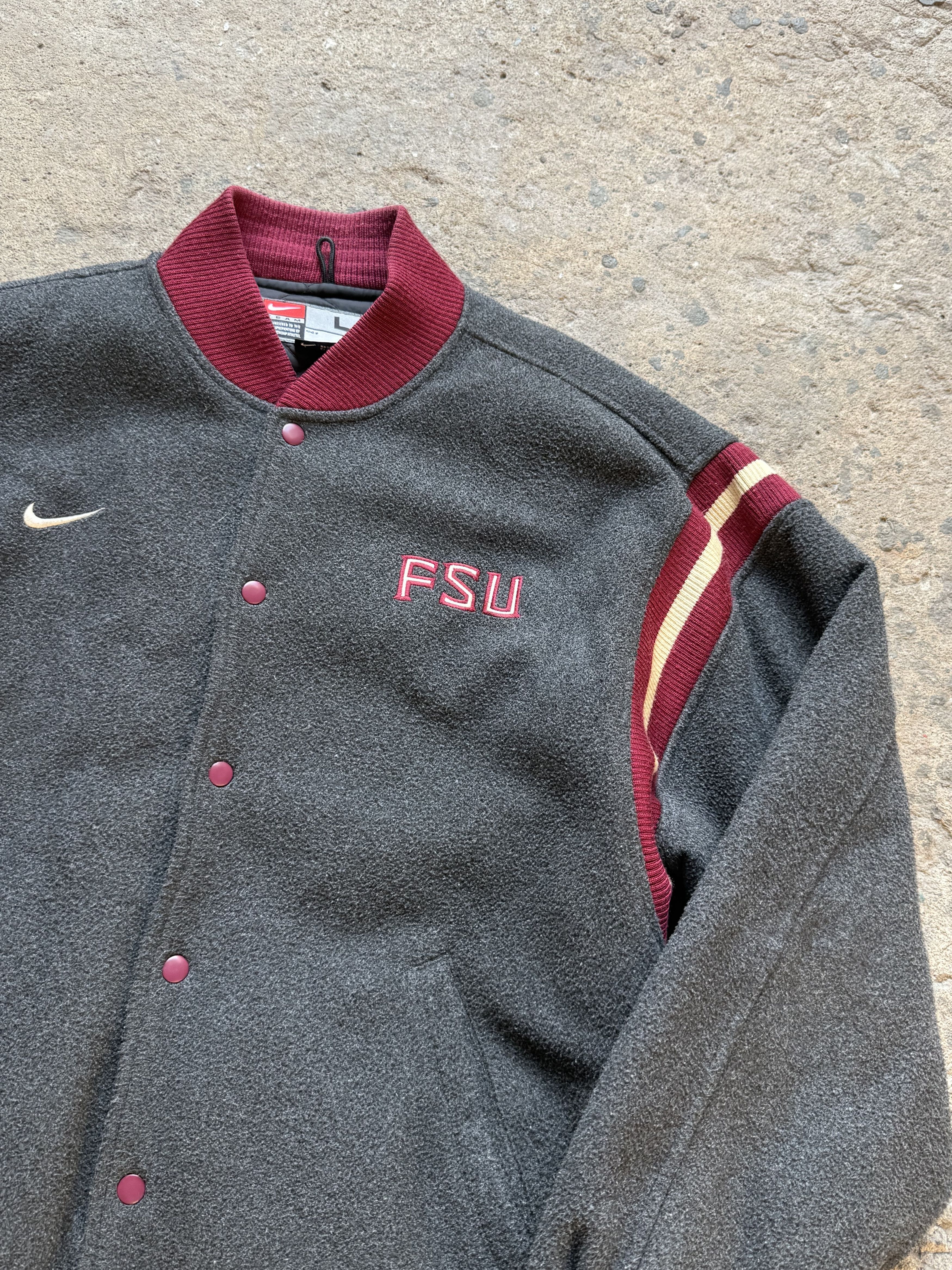 Nike Nike Univeristy Varsity College Jacket Florida State Size US L / EU 52-54 / 3 - 2 Thumbnail