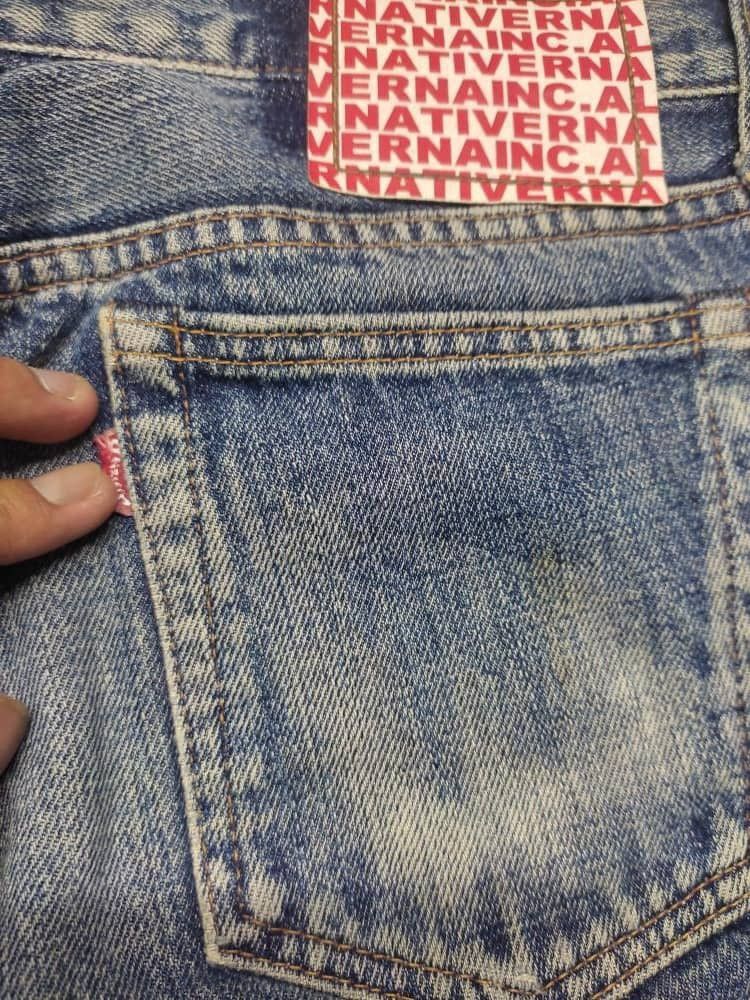 Japanese Brand JAPANESE BRAND DISTRESSED JEANS FADED BLUE Size US 31 - 8 Thumbnail