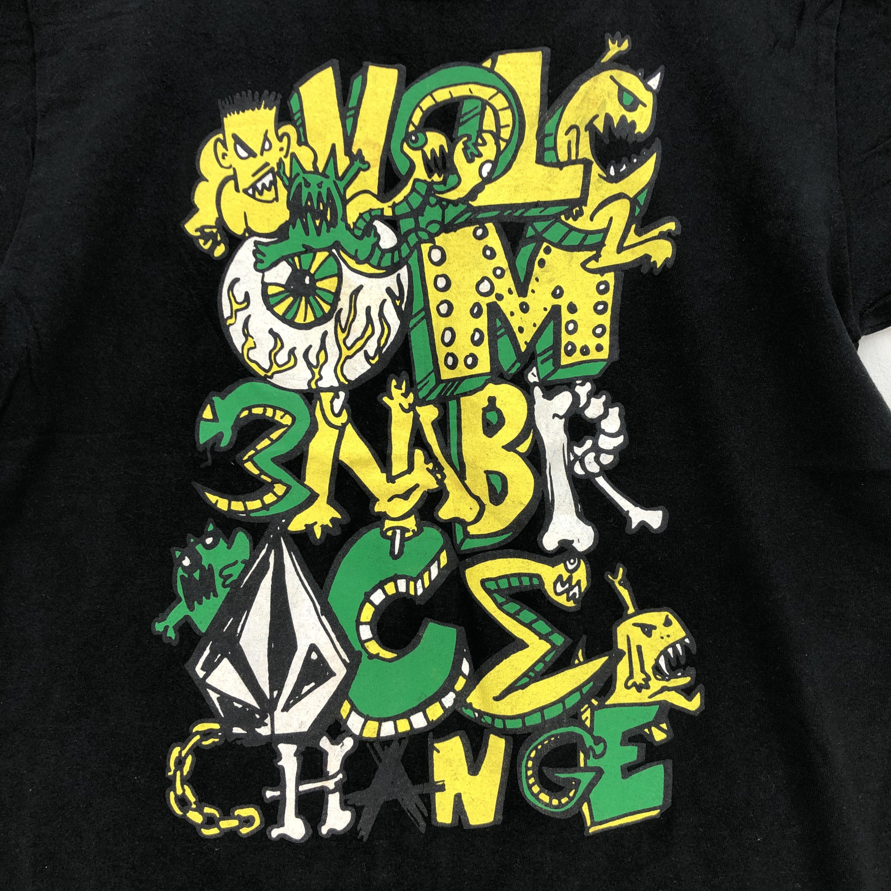 Vintage Vintage Y2K Volcom T Shirt Embrace Change Surfwear Tees Size S / US 4 / IT 40 - 4 Thumbnail