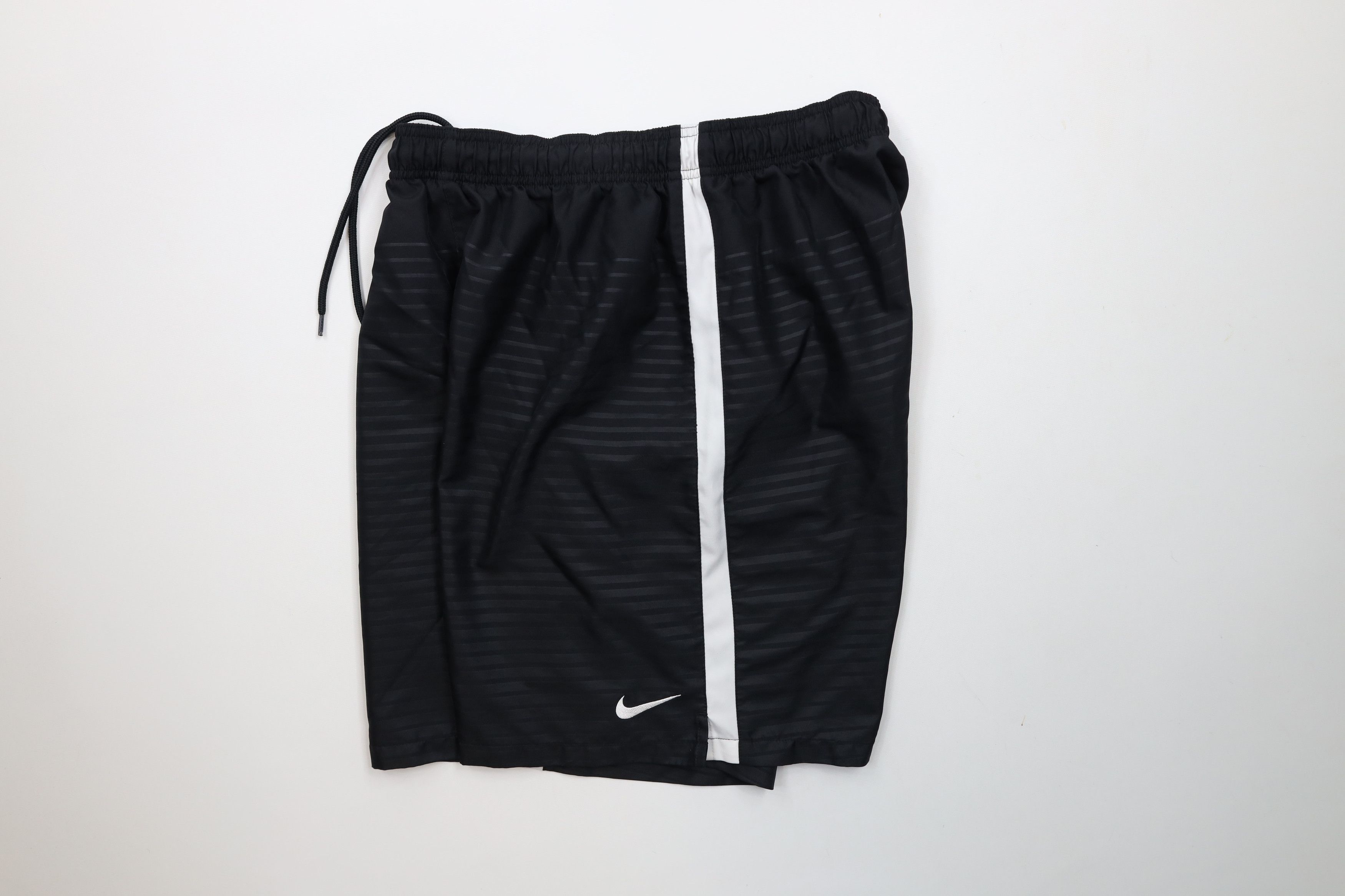 Nike × Vintage Vintage Y2K Nike Mini Swoosh Striped Running Soccer Shorts Size US 36 / EU 52 - 6 Thumbnail