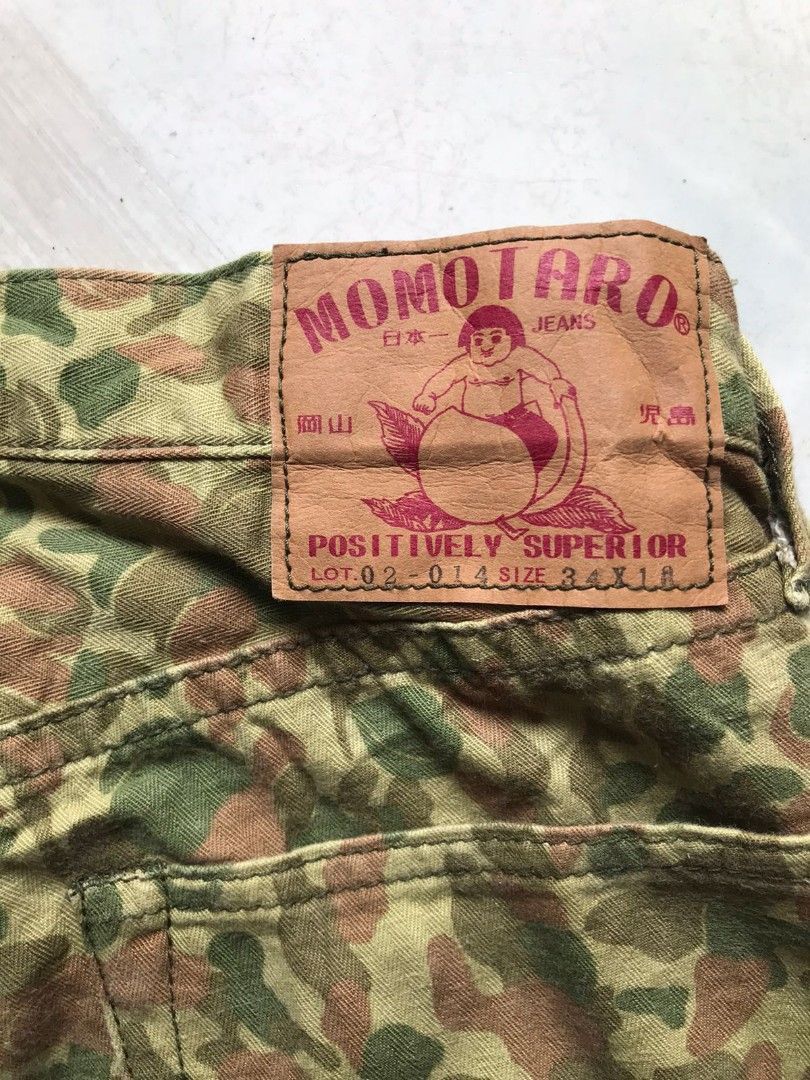 Japanese Brand × Momotaro Jeans Momotaro Shorts pants camo Size US 32 / EU 48 - 5 Thumbnail