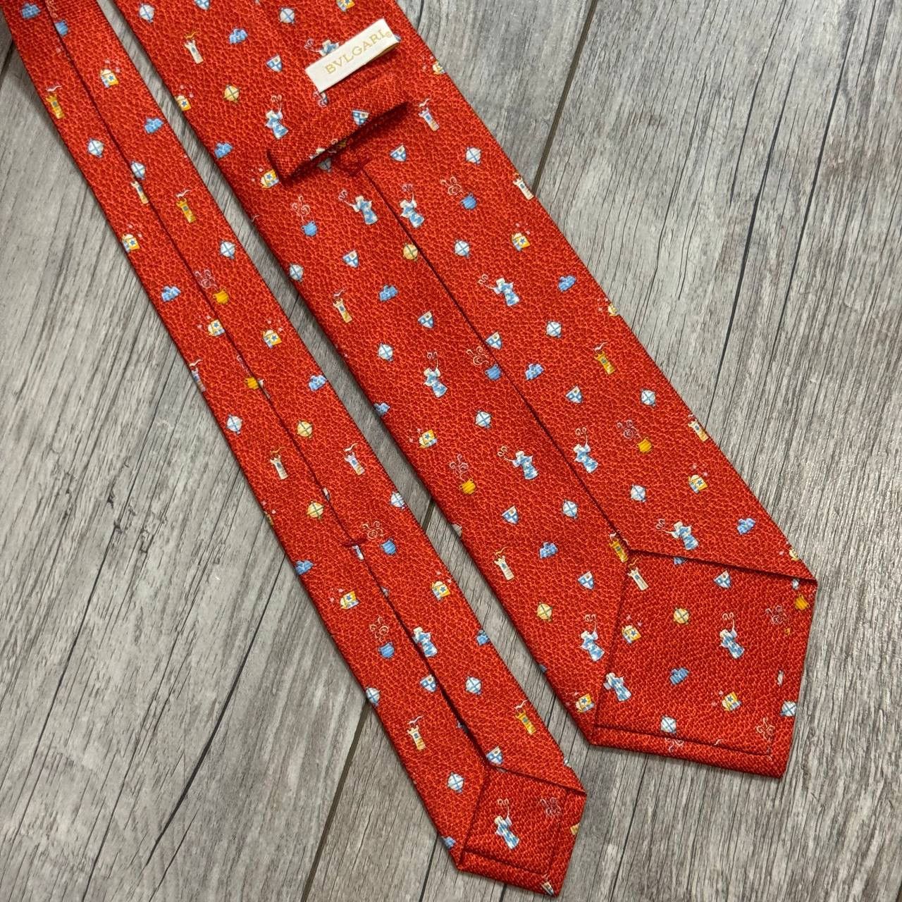 Bvlgari BVLGARI SILK TIE Size ONE SIZE - 6 Thumbnail