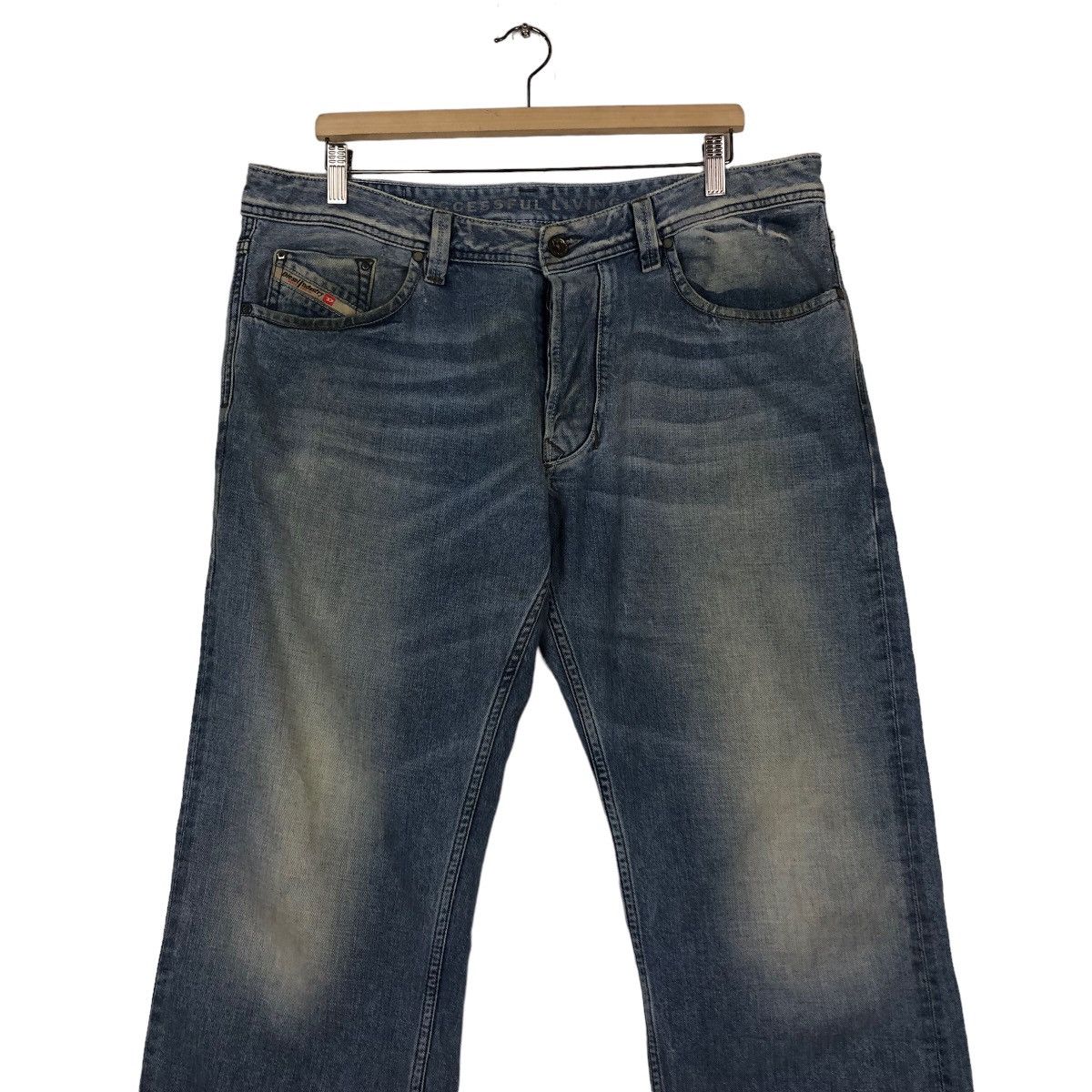 Diesel 🔥Biker Denim Jeans Diesel Industry Denim Division Size US 38 / EU 54 - 4 Thumbnail