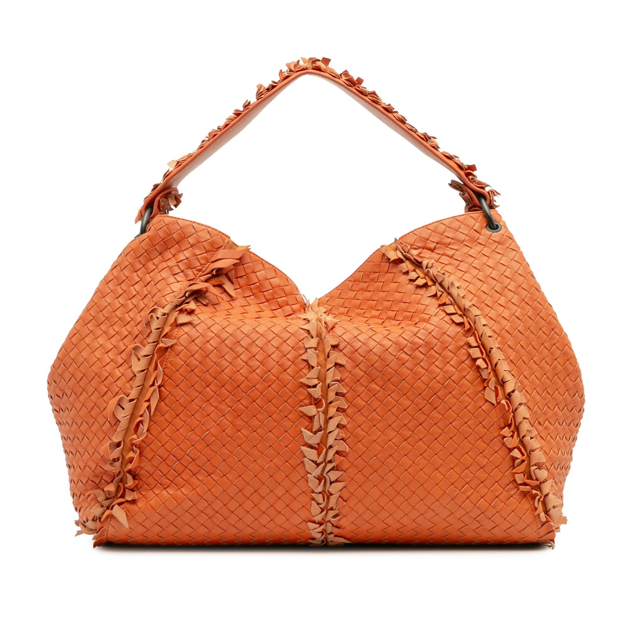 Bottega Veneta Large Nappa Intrecciato Franges Hobo Size ONE SIZE - 1 Thumbnail
