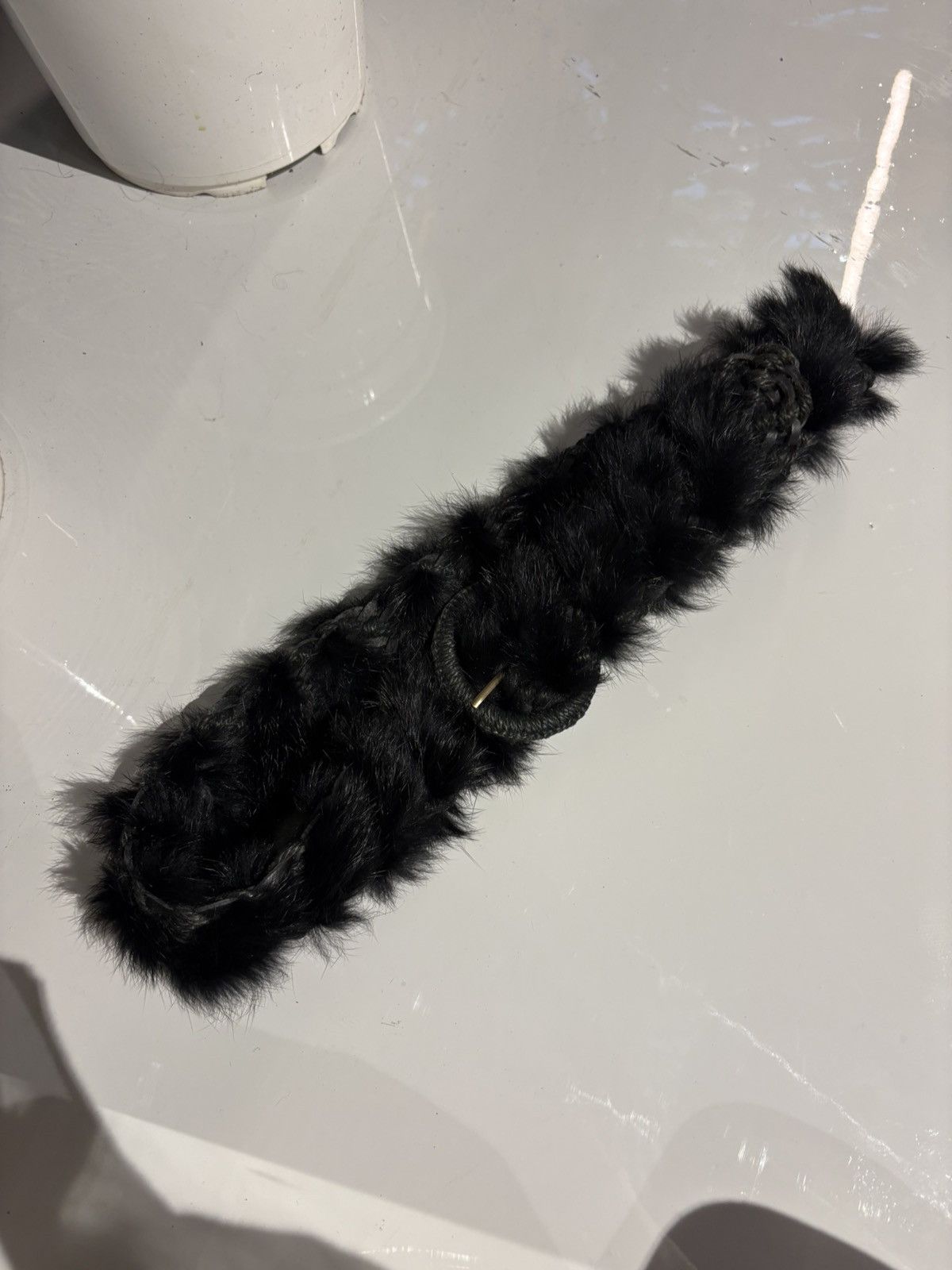 Vintage y2k fur belt Size ONE SIZE - 3 Thumbnail