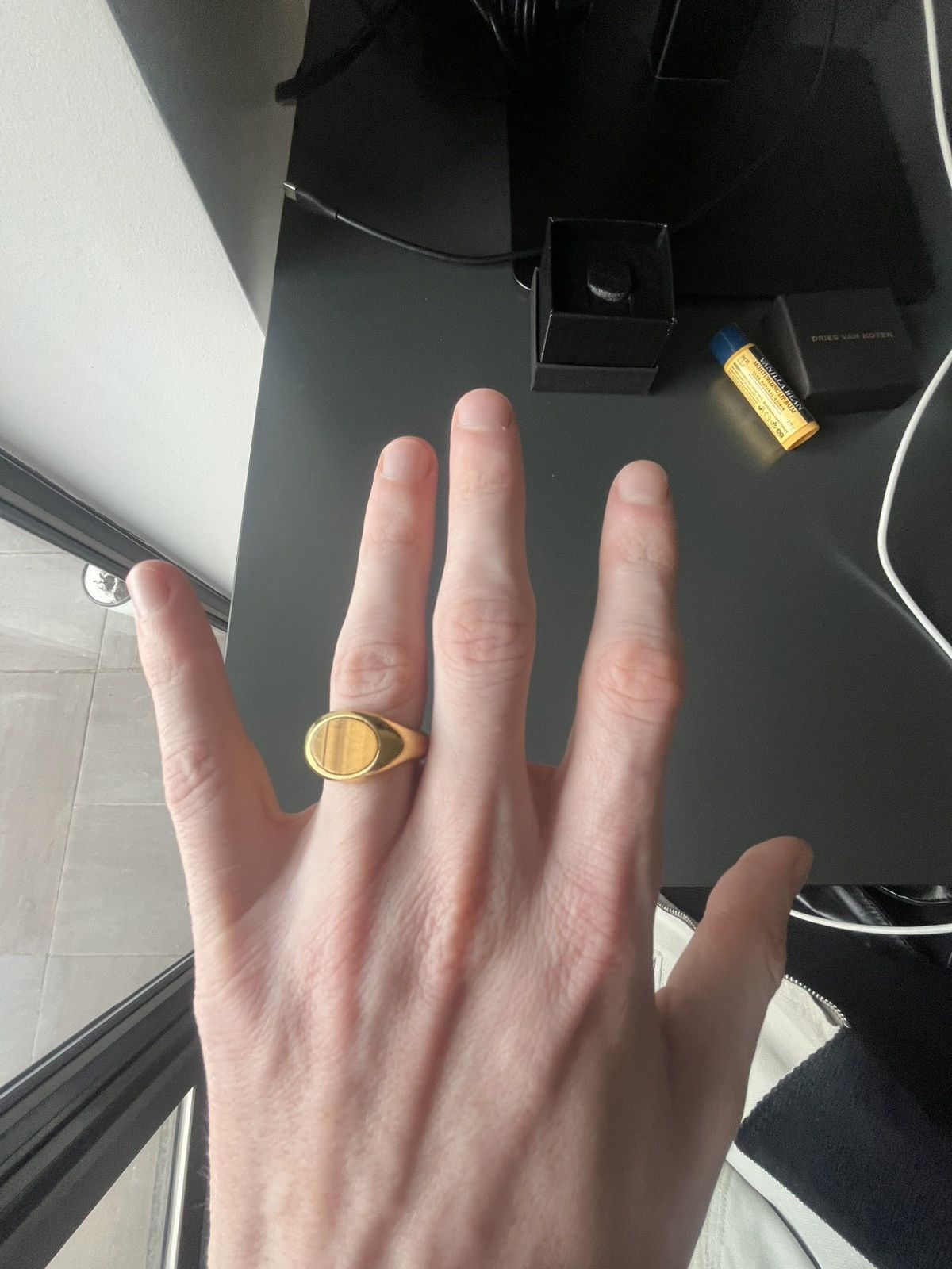 Dries Van Noten Dries Van Noten Tiger Ring – Size Small (17.5mm / US 7.5) Size ONE SIZE - 7 Thumbnail