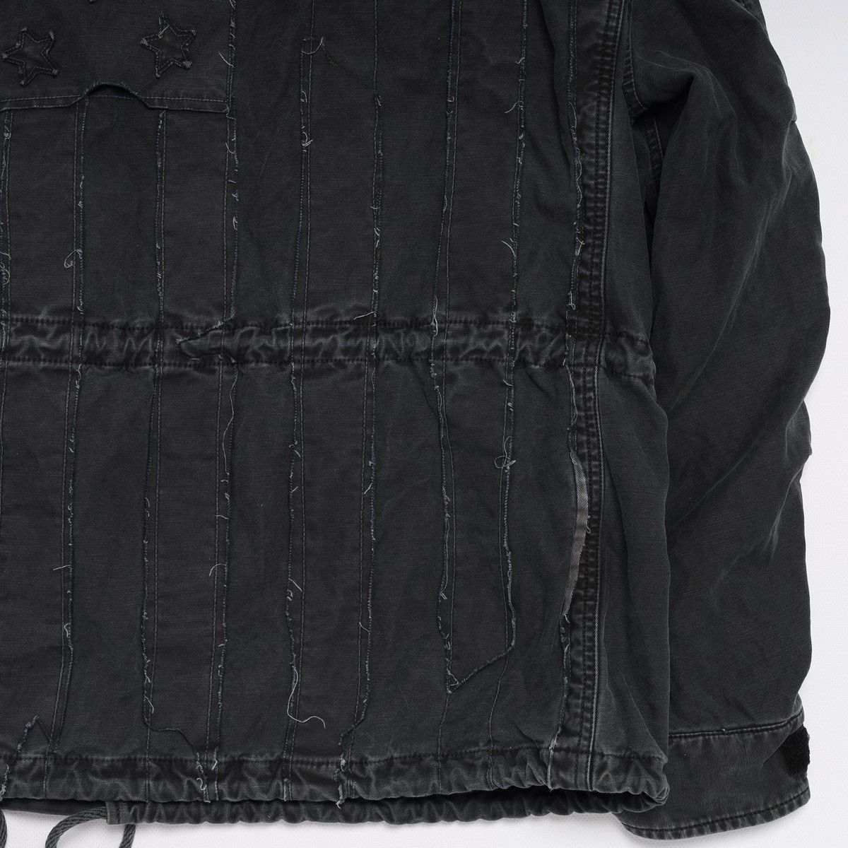 Denim & Supply Ralph Lauren Denim Supply Ralph Lauren Black Washed Jacket Military Field Size US XL / EU 56 / 4 - 12 Thumbnail