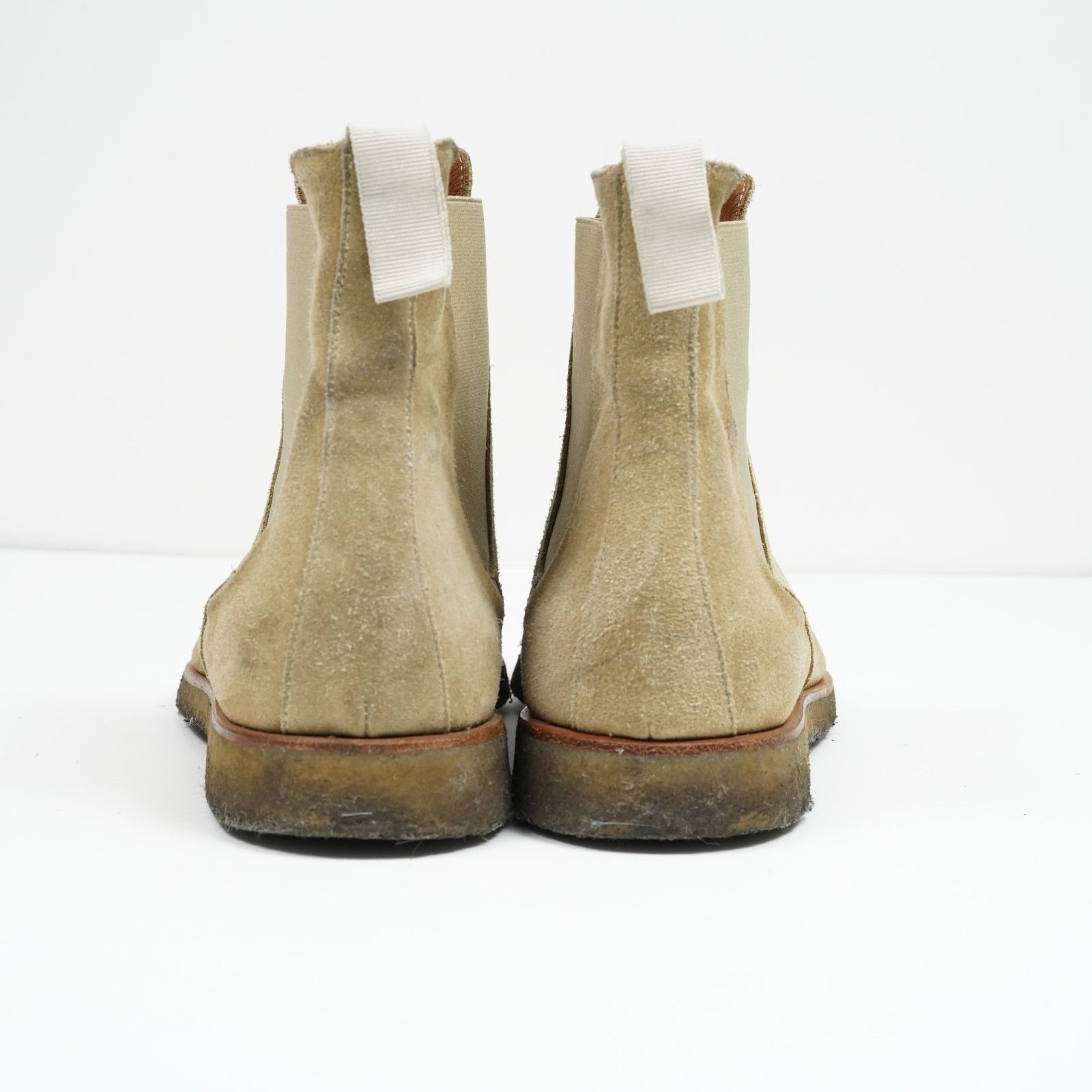 Common Projects Common Projects Suede Chelsea Boots beige EU 44 Size US 10.5 / EU 43-44 - 3 Thumbnail