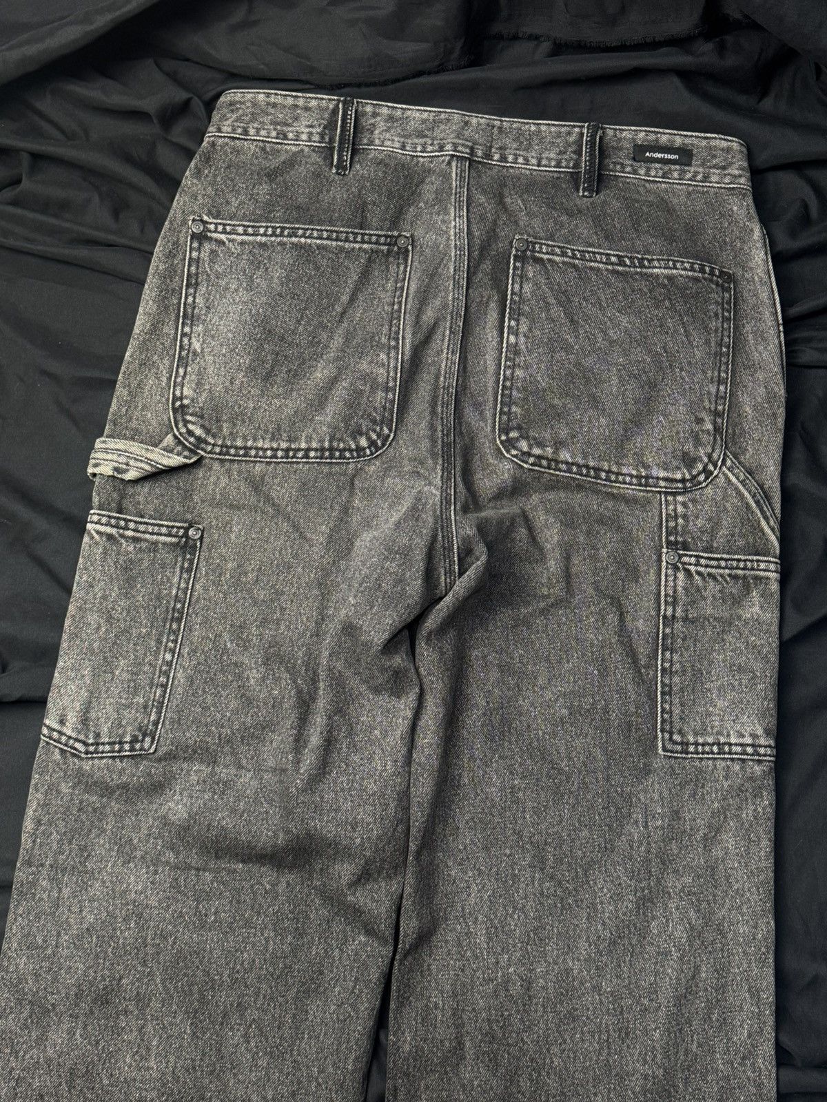 Andersson Bell Archived Andersson Bell Denim Pants Double Knee Carpenter JW Size US 33 - 4 Thumbnail