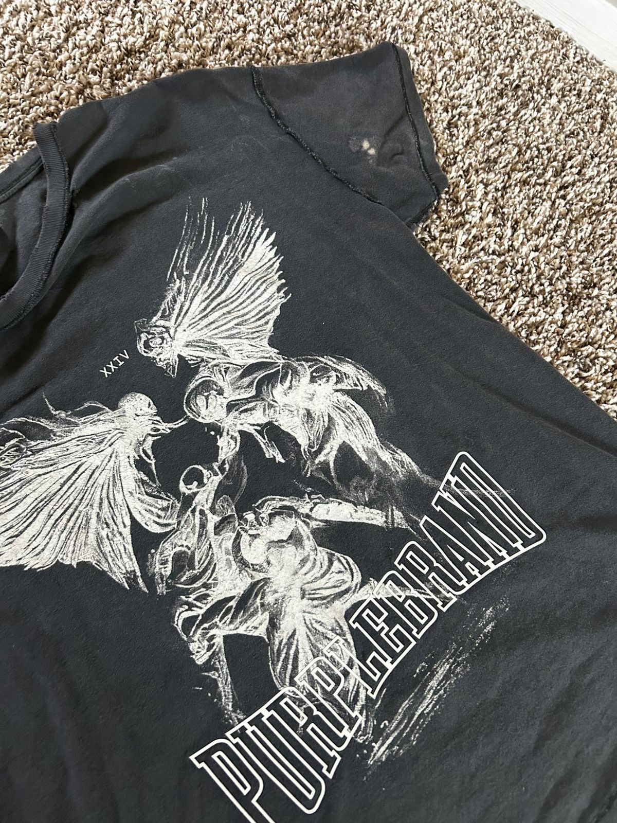 Purple Brand Purple Brand Angel Distressed Tee Size US S / EU 44-46 / 1 - 4 Thumbnail