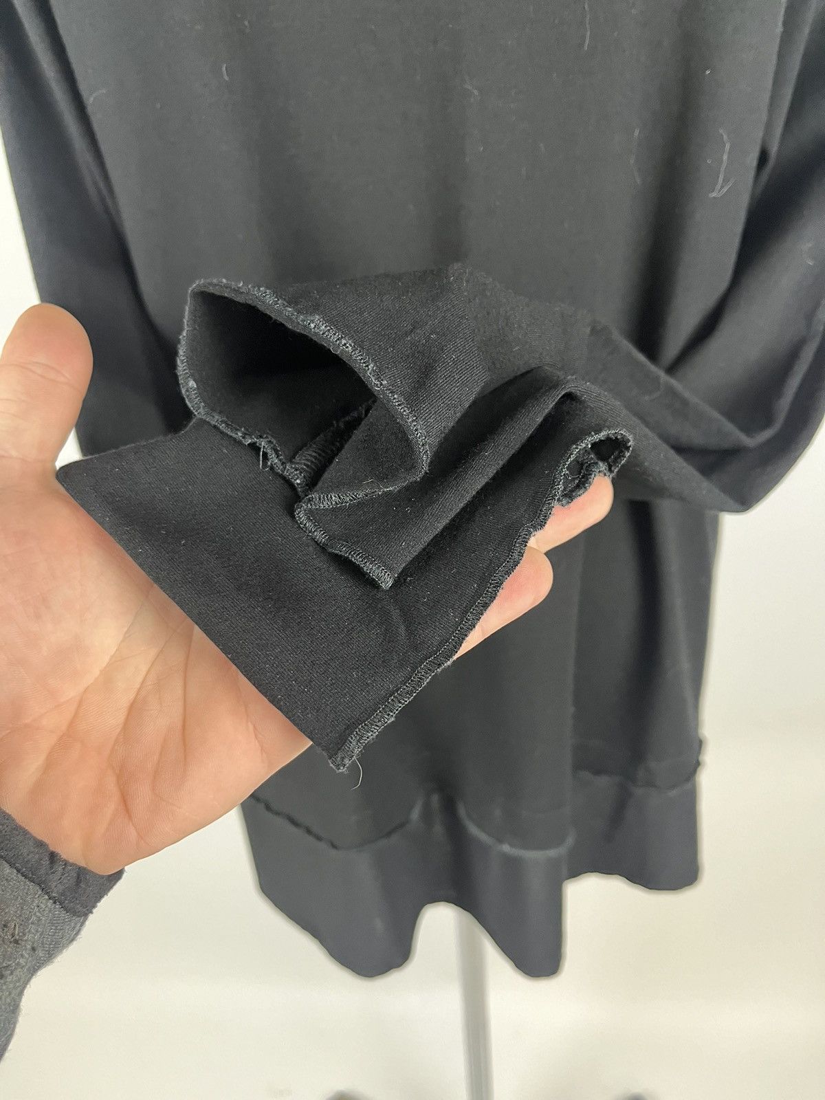 OSKA OSKA Black Long Sleeve Oversize Blouse Size 5 (0323) Size L / US 10 / IT 46 - 4 Thumbnail